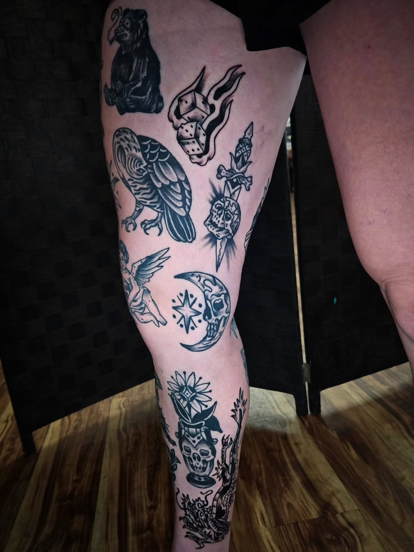 Tattoo by @celinaward — american_traditional