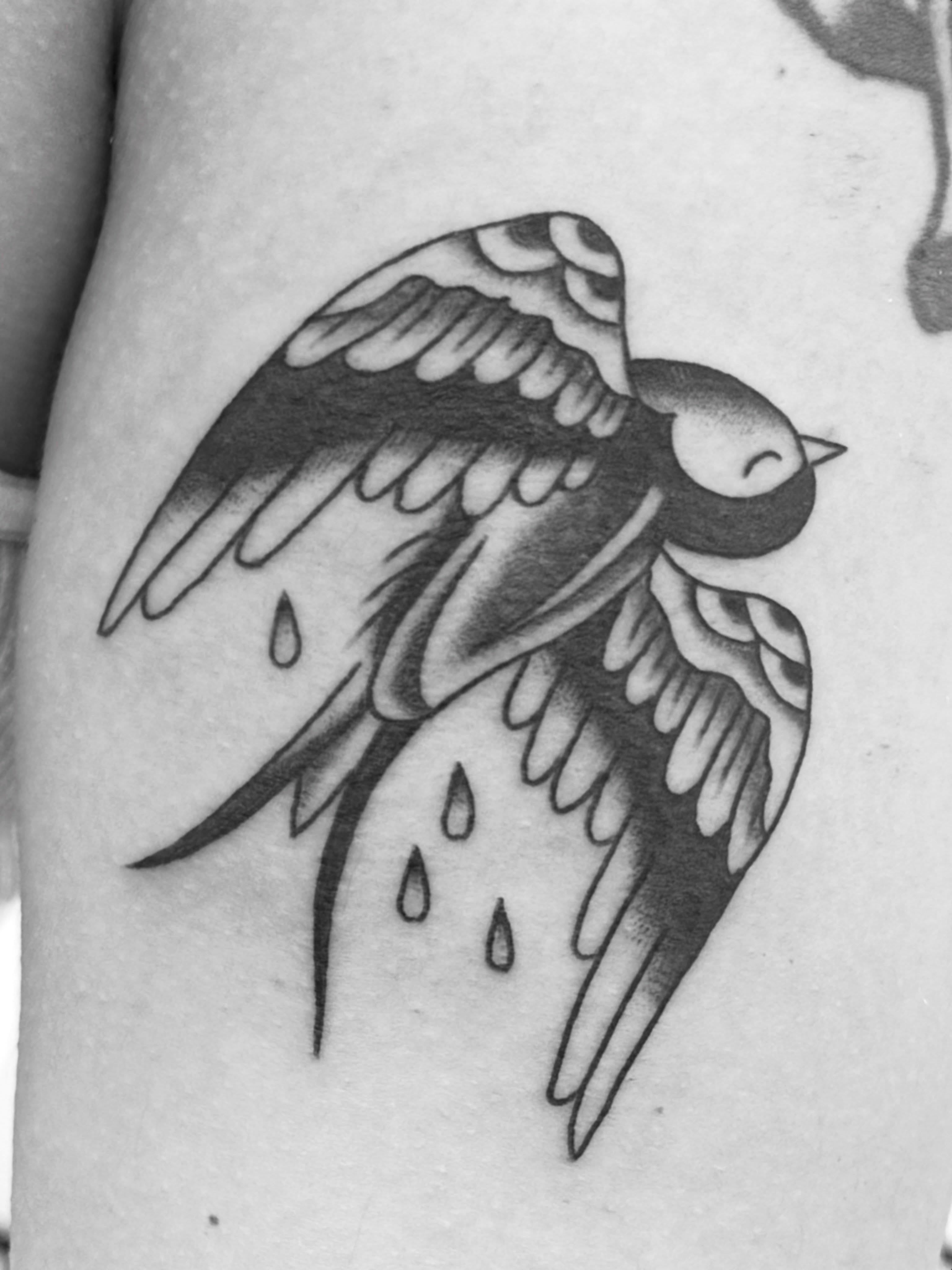 Tattoo by @blackworkboston — american_traditional