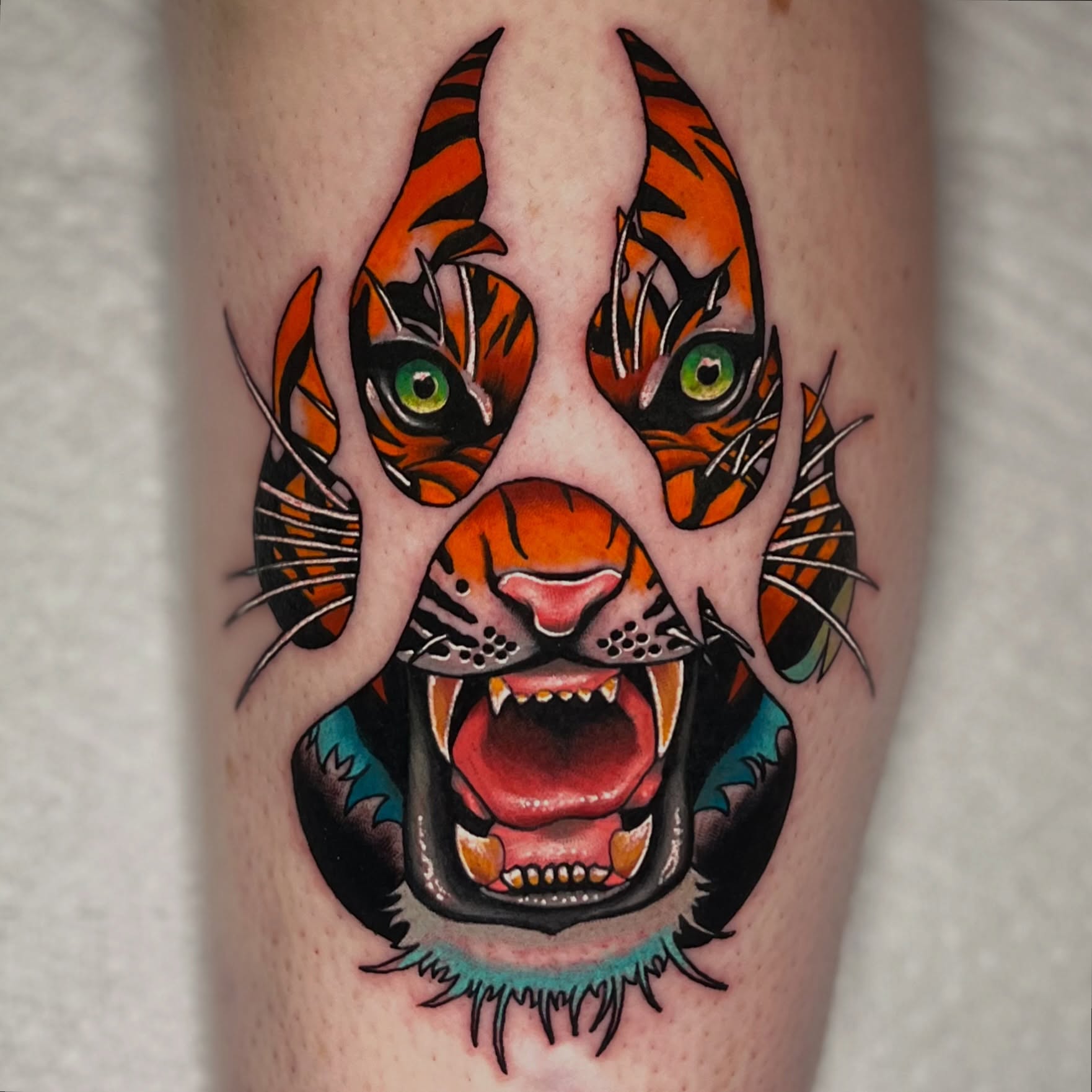 Tattoo by @samhyndmanart — american_traditional