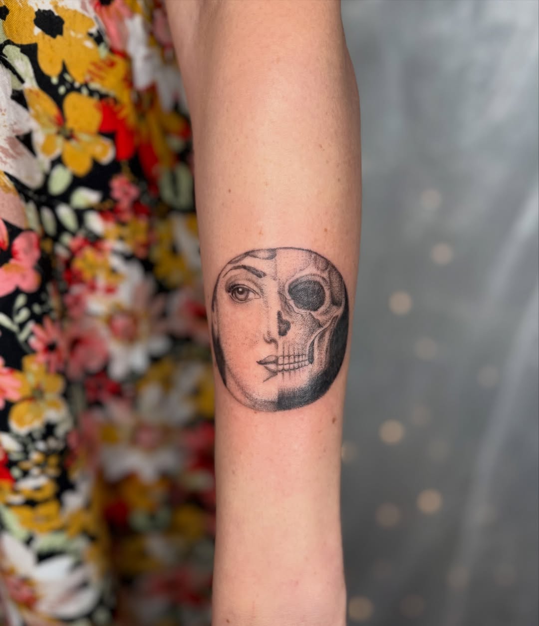 Tattoo by @promethearising — dotwork