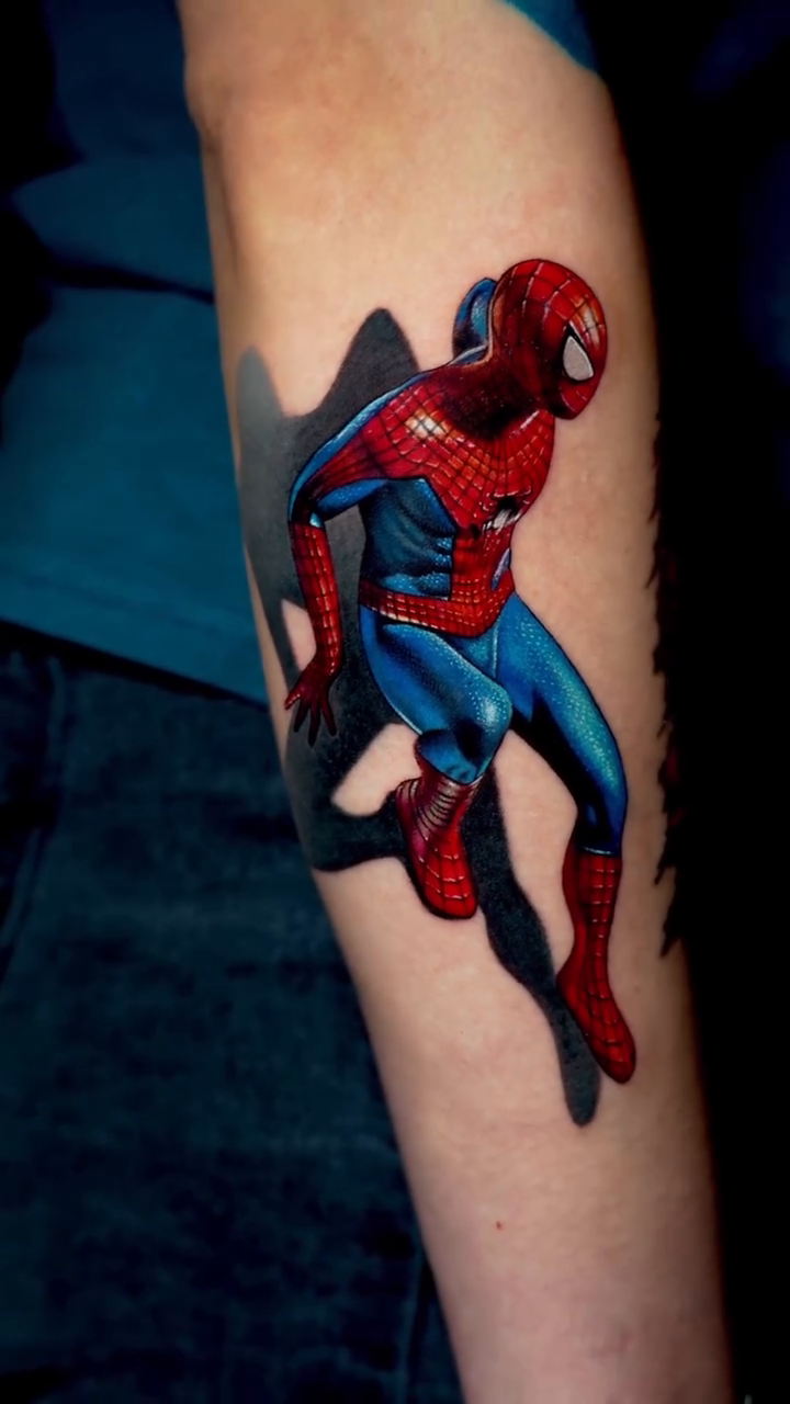 Tattoo by @jfrancistattoo — realism, comic