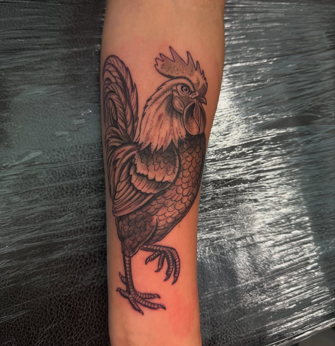 Tattoo by @inkedbysam — black_and_grey