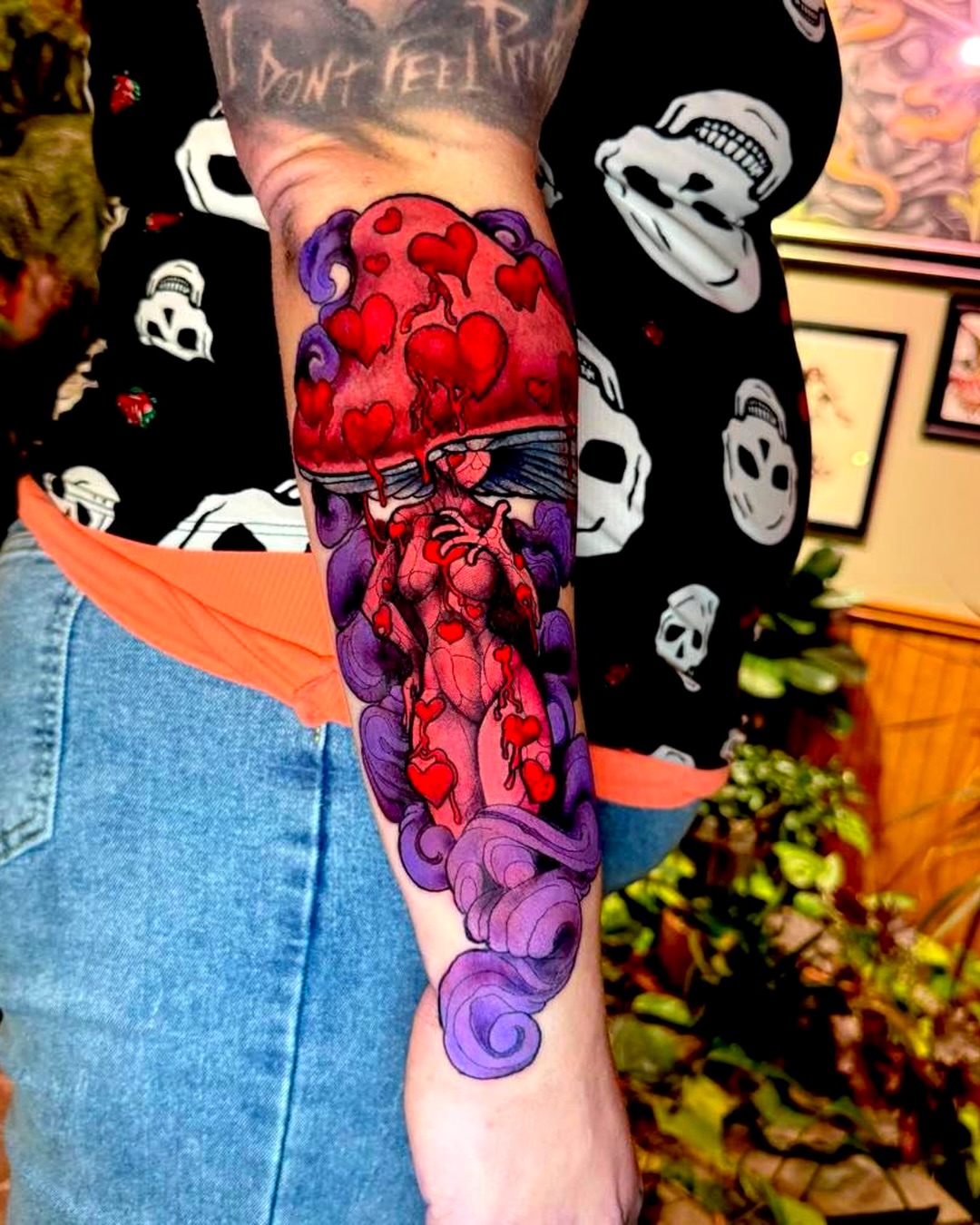 Tattoo by @drmcfrankenstein β dotwork, surrealism