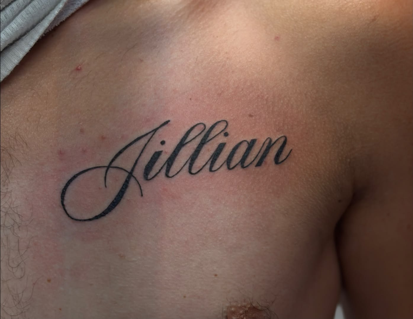 Tattoo by @megan_garvison — lettering_script