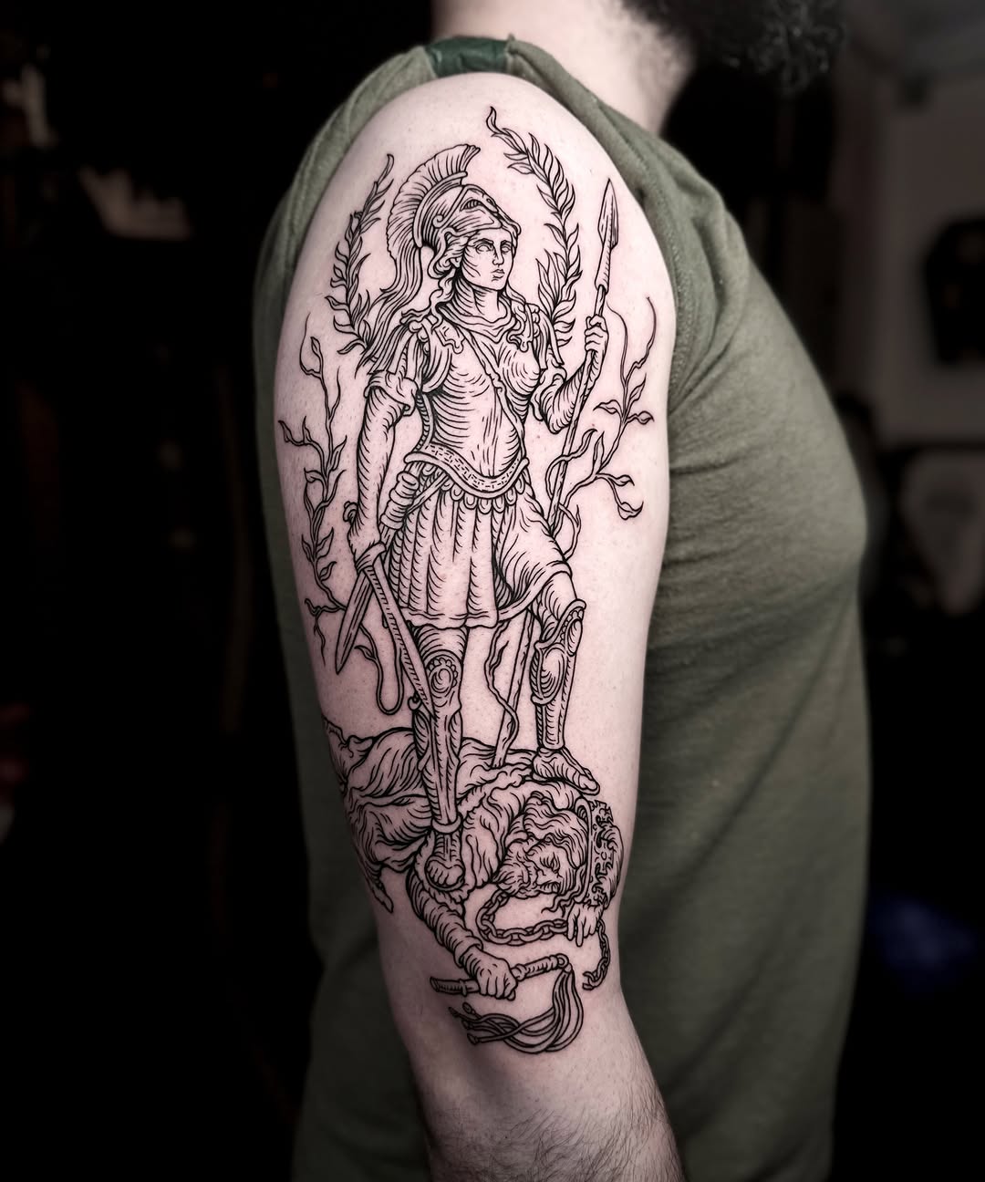 Tattoo by @sashawoland β blackwork, illustrative
