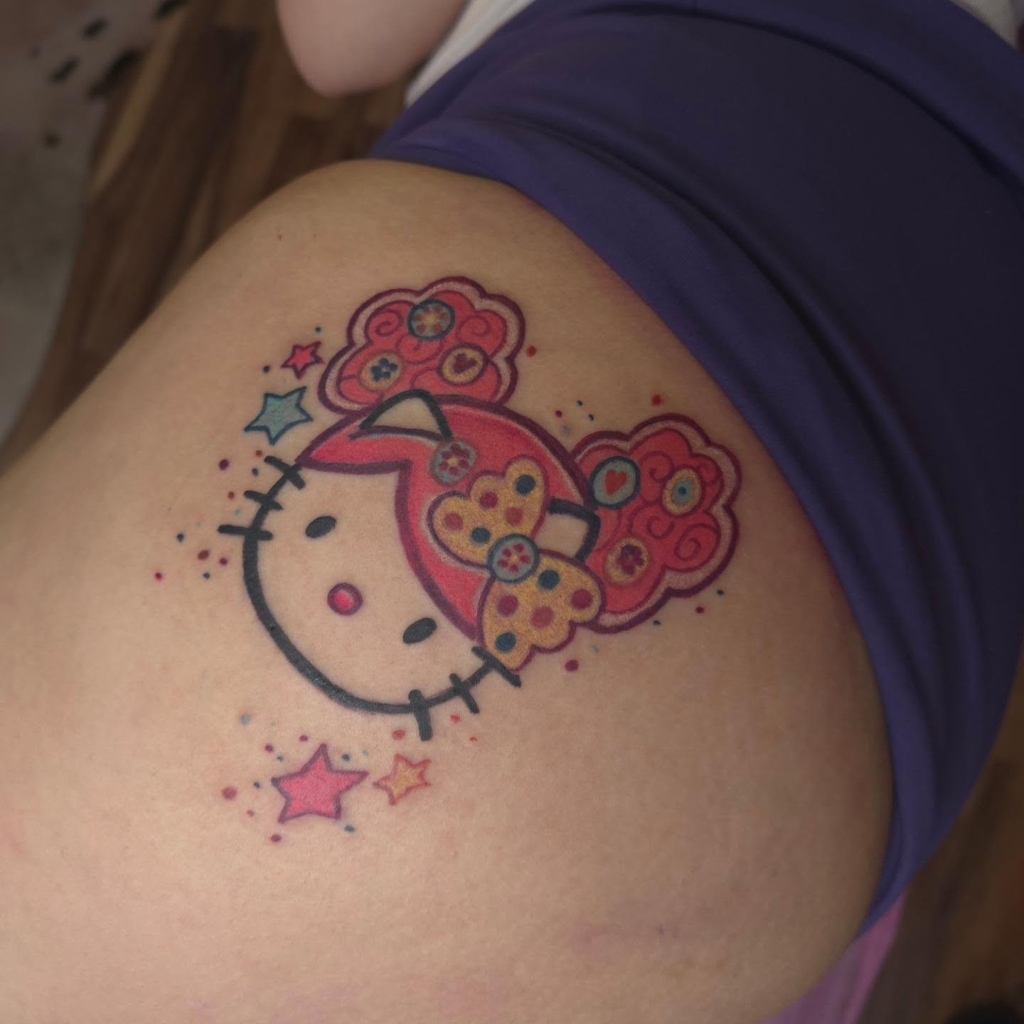 Tattoo by @kennedy_novella — dotwork, watercolor