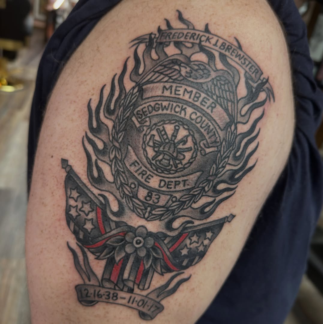 Tattoo by @shaila_roach β american_traditional, black_and_grey