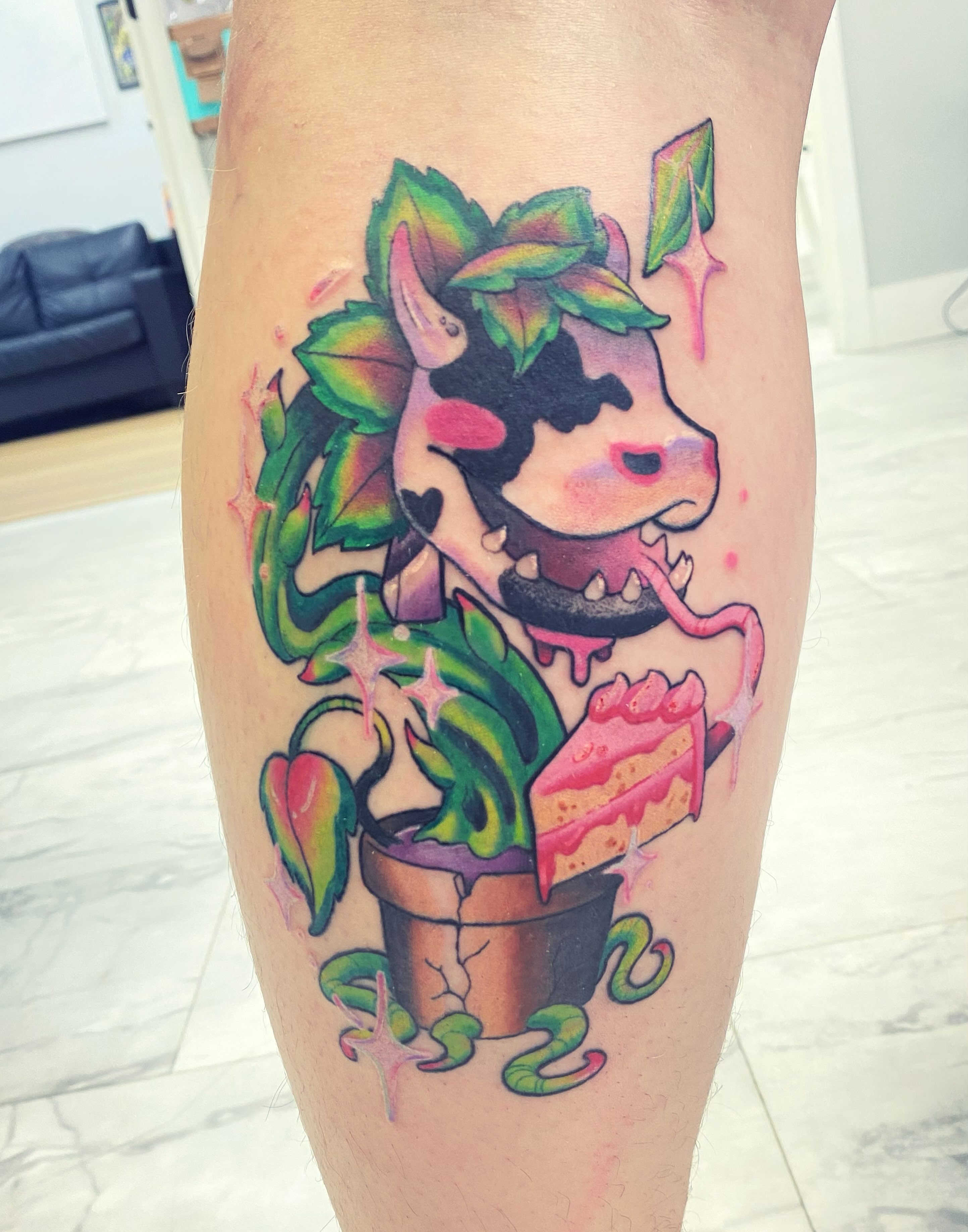 Tattoo by @gillygoatpokes — new_school, illustrative