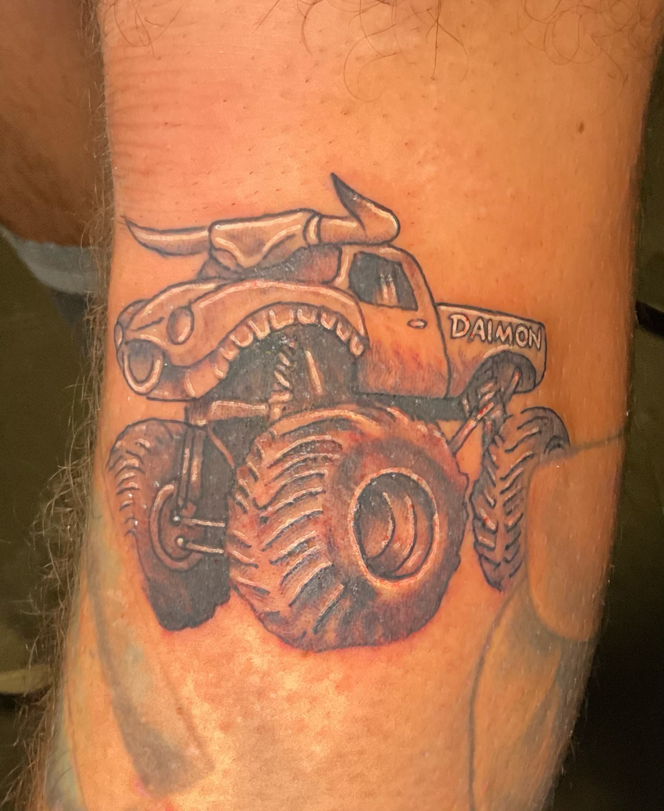 Tattoo by @_mars_1300_ — black_and_grey
