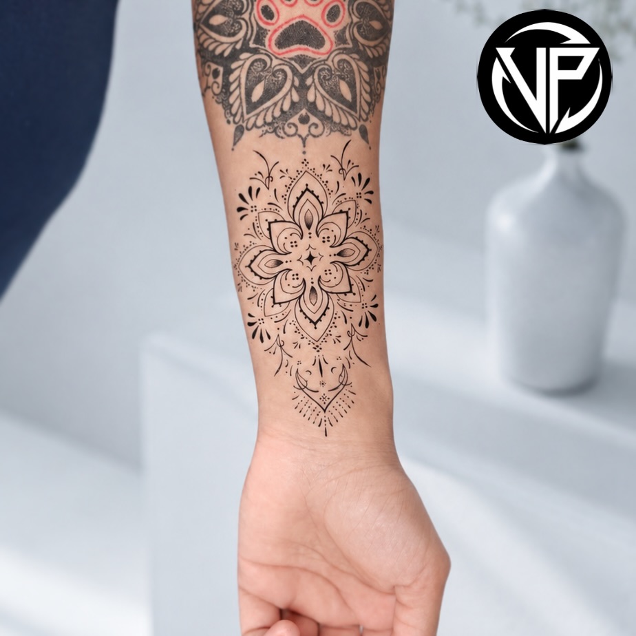 Tattoo by @vu.holistic — geometric, ornamental