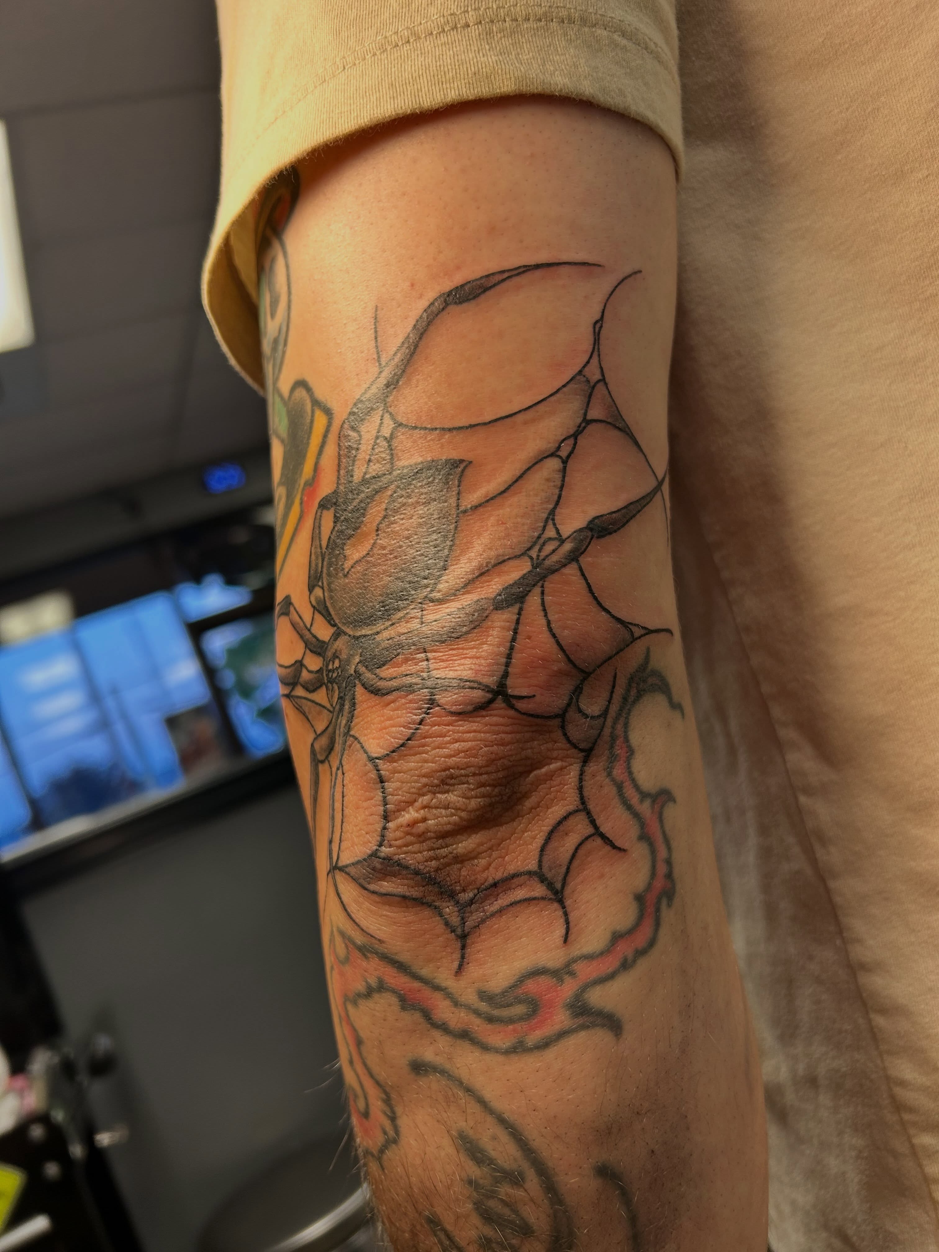 Tattoo by @enemytattoo — black_and_grey