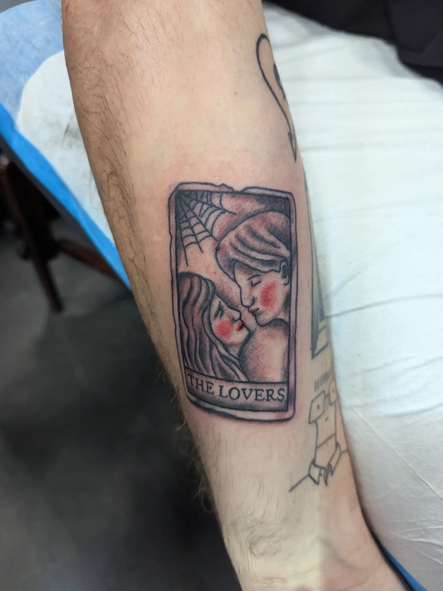 Tattoo by @permanentpicturestattoo โ black_and_grey