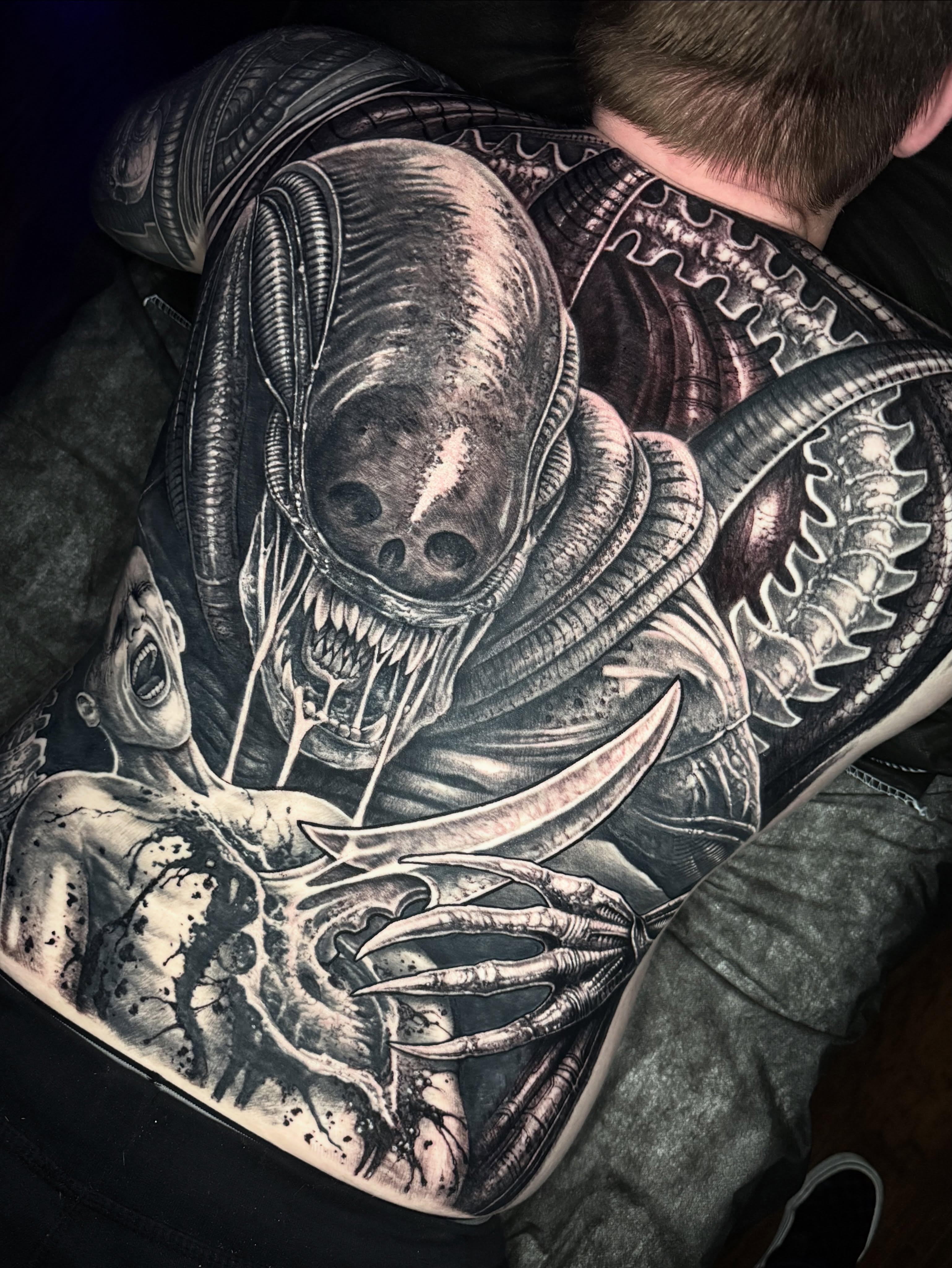Tattoo by @jeremiahbarba — black_and_grey, realism