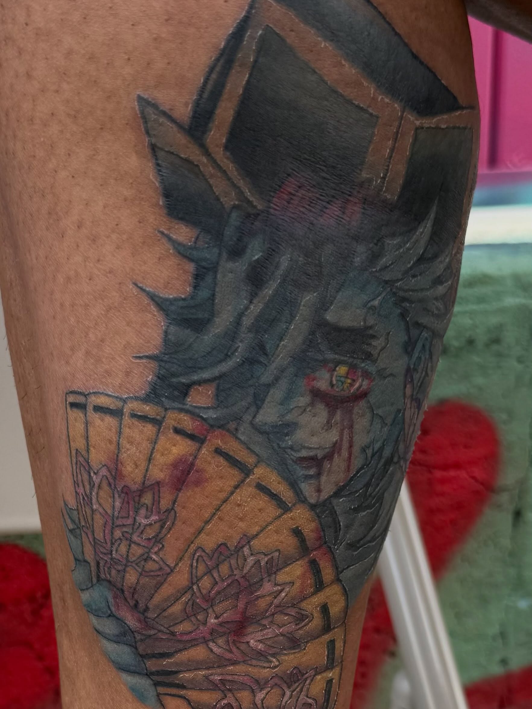 Tattoo by @tenderhearttattoo — japanese_irezumi, dotwork