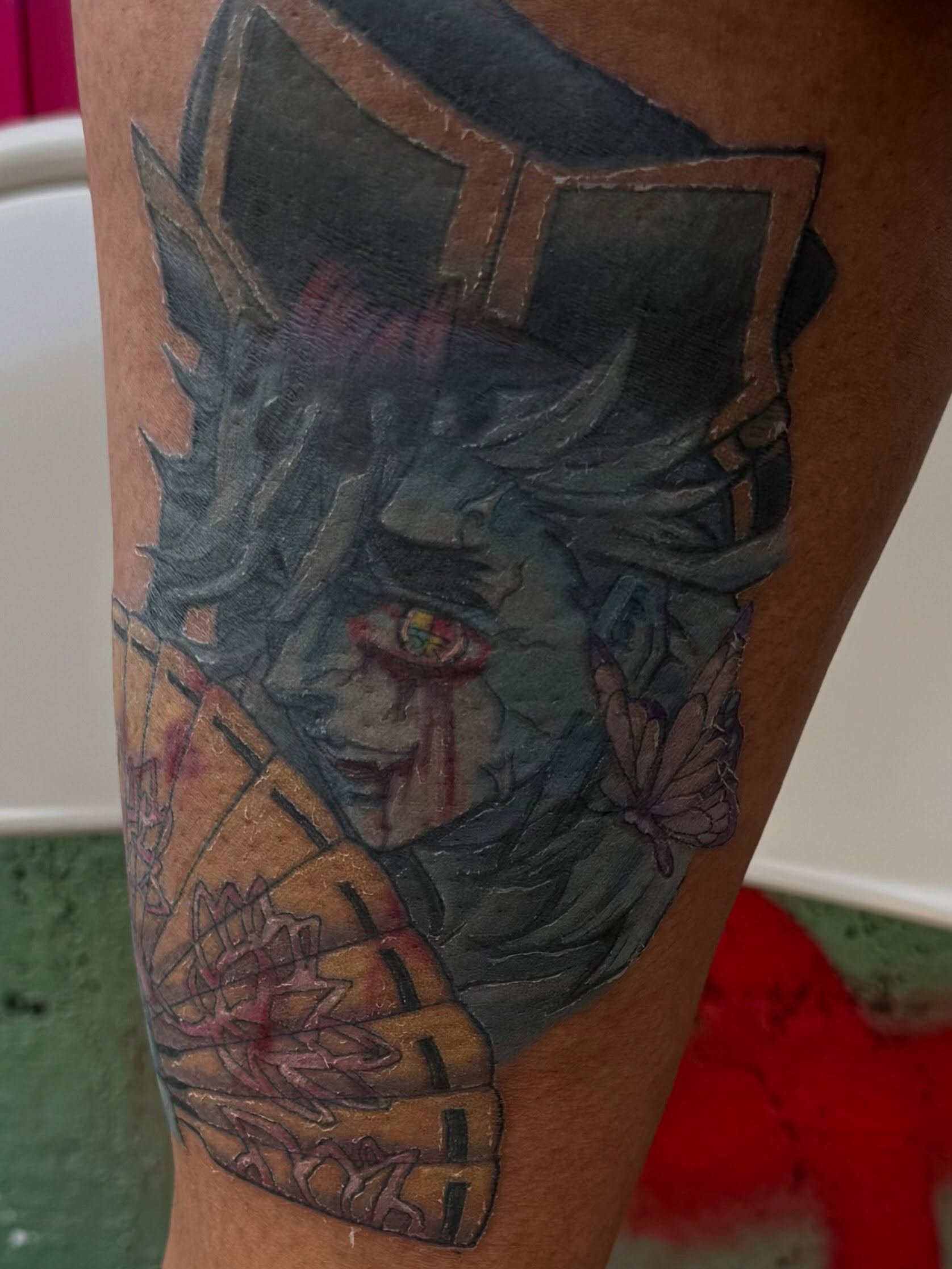 Tattoo by @tenderhearttattoo — japanese_irezumi, dark_realism