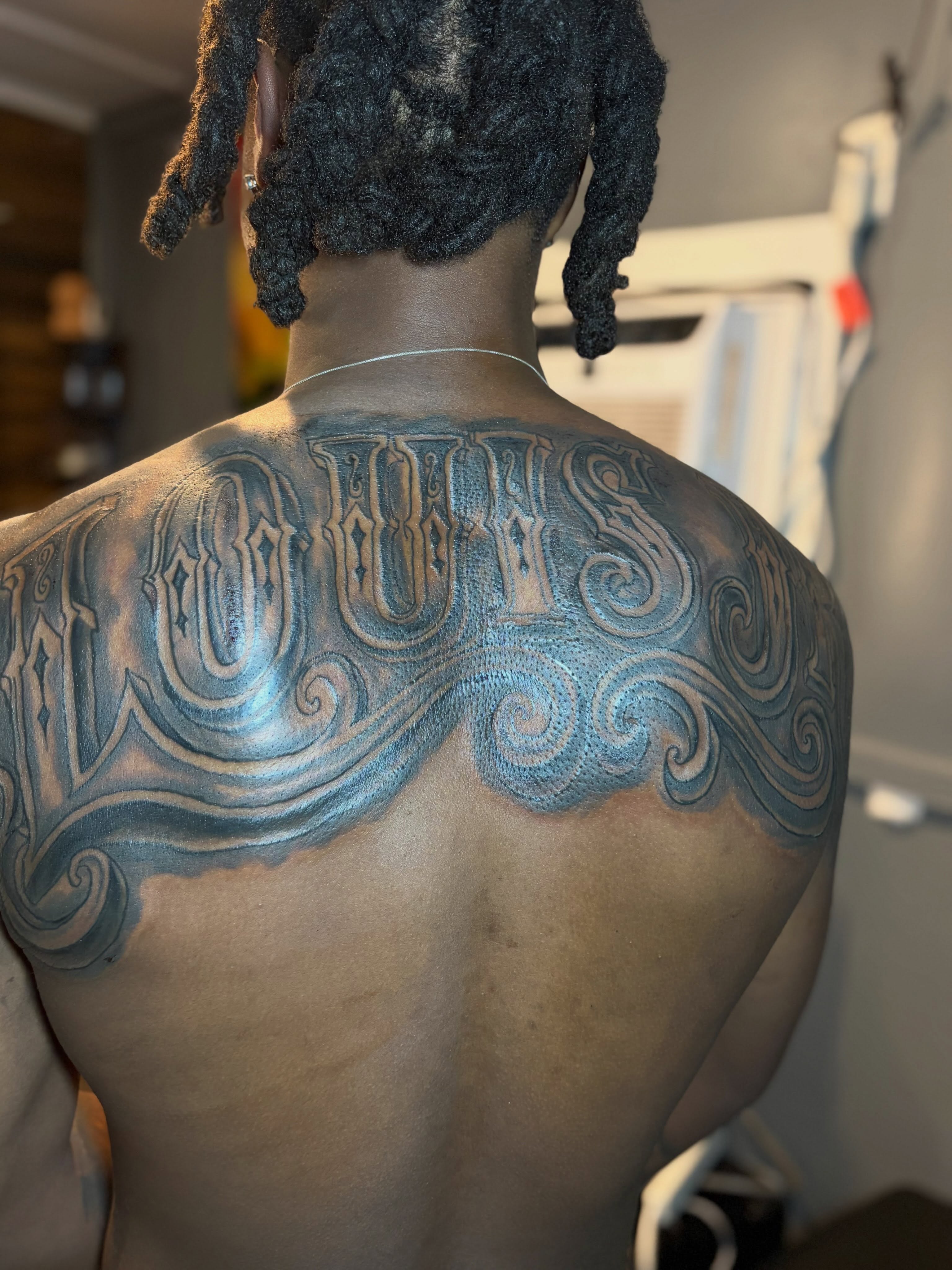 Tattoo by @artbychrisclark — lettering_script