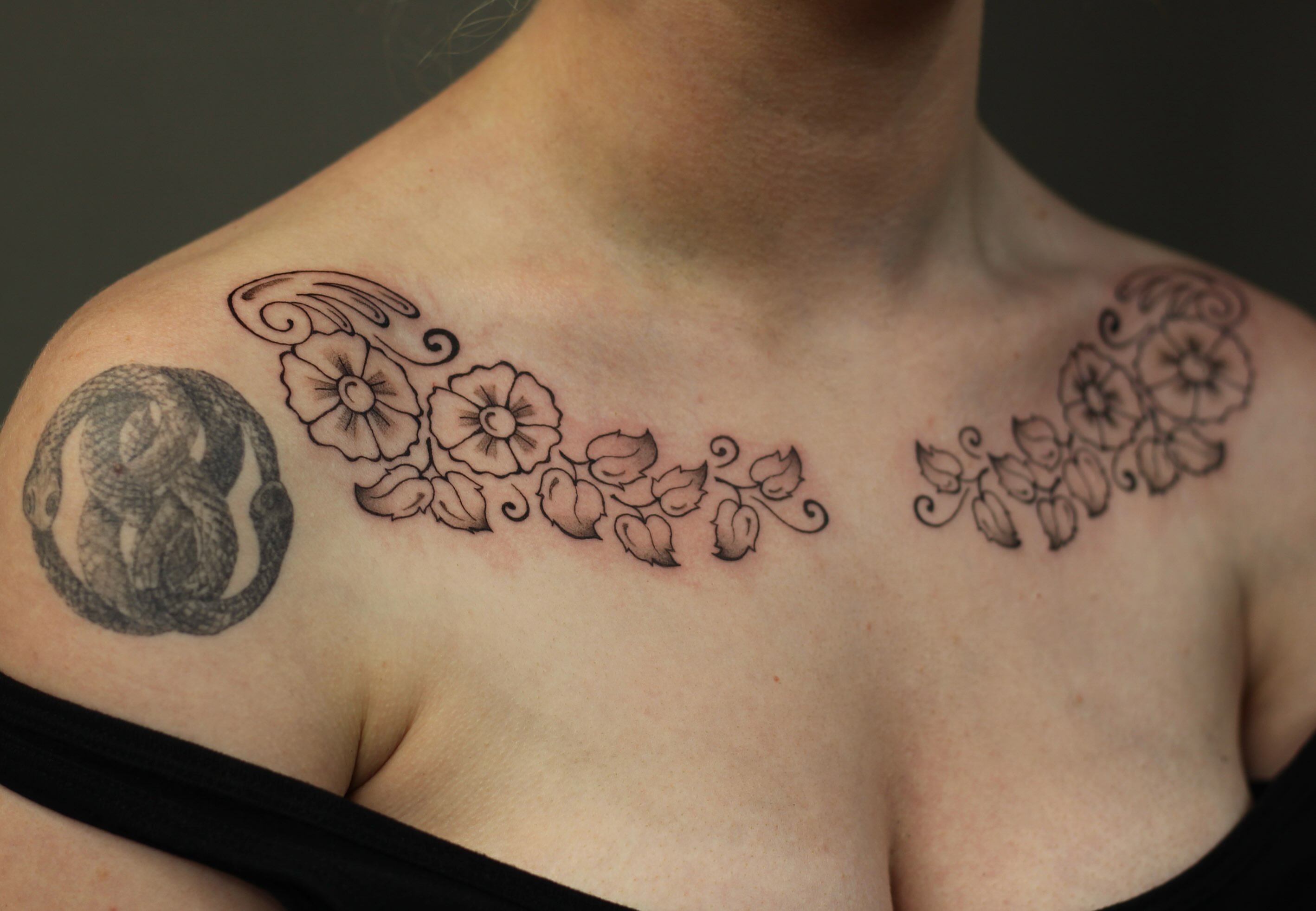 Tattoo by @amandaktattoos — black_and_grey