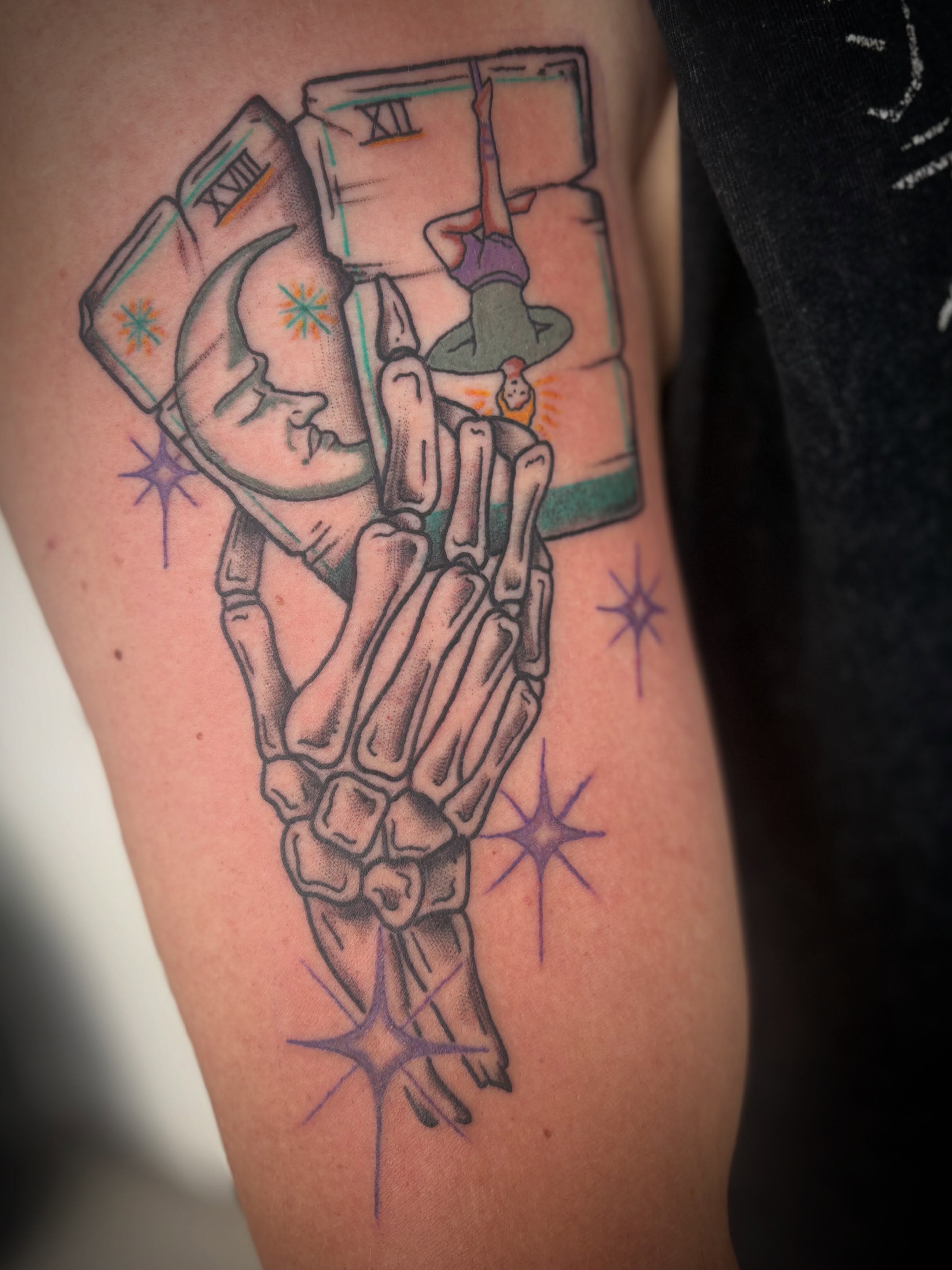 Tattoo by @hannah_thehammer_tattoos — neo_traditional, geometric