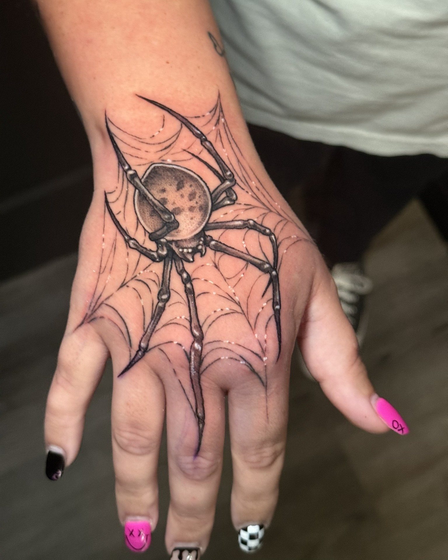 Tattoo by @tattoos_by_cat — realism, dotwork