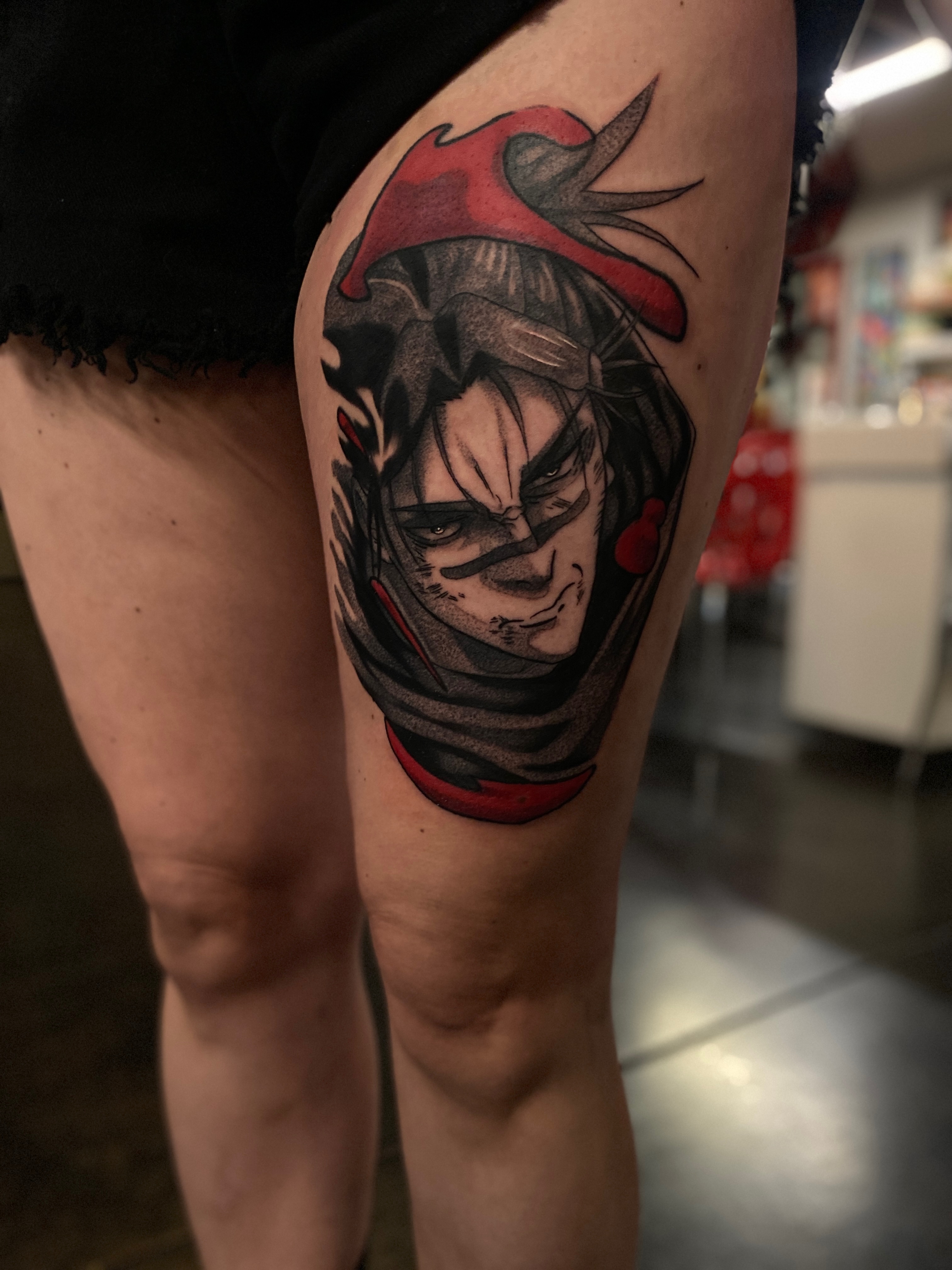 Tattoo by @ryokoink — anime