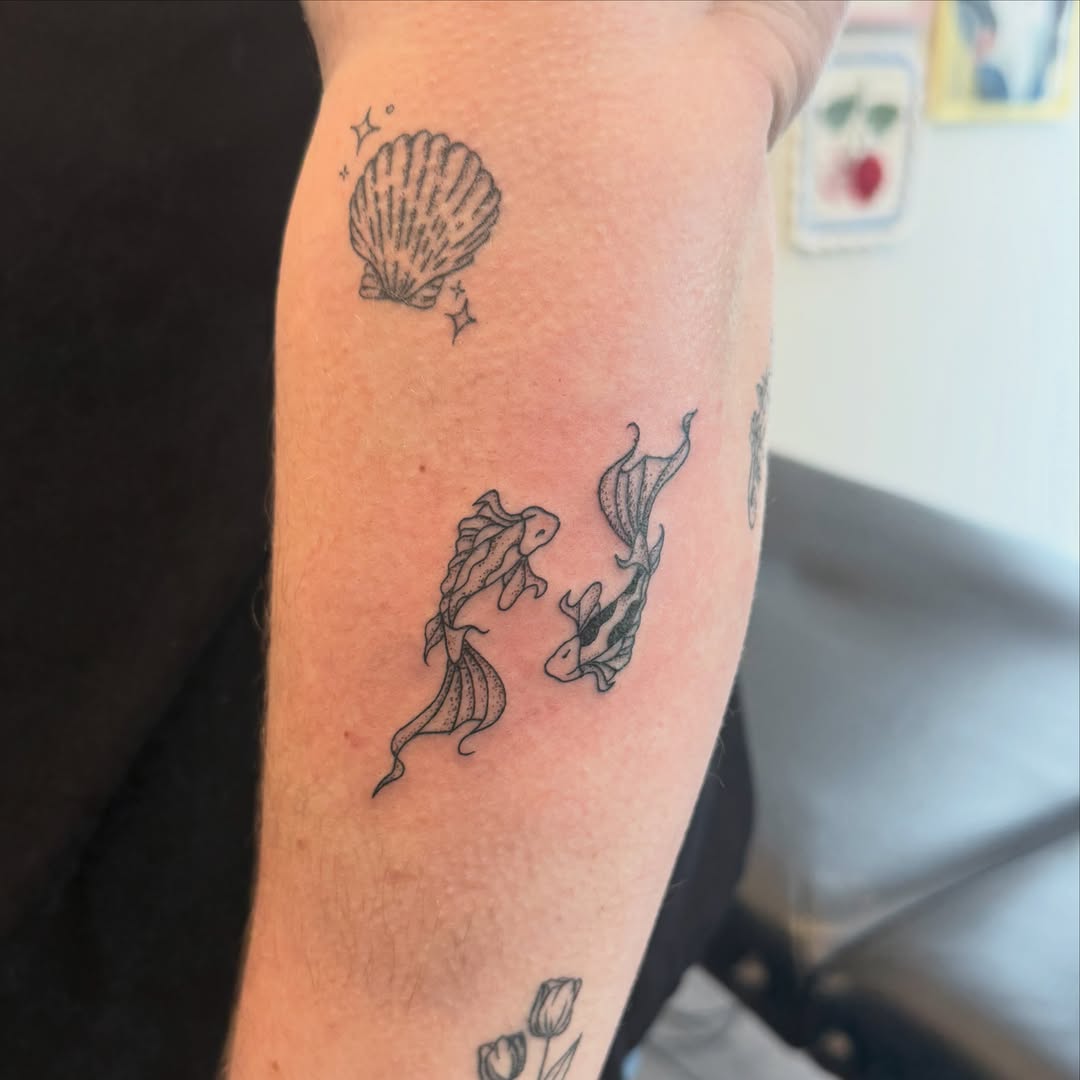Tattoo by @lunarstudiosart — black_and_grey