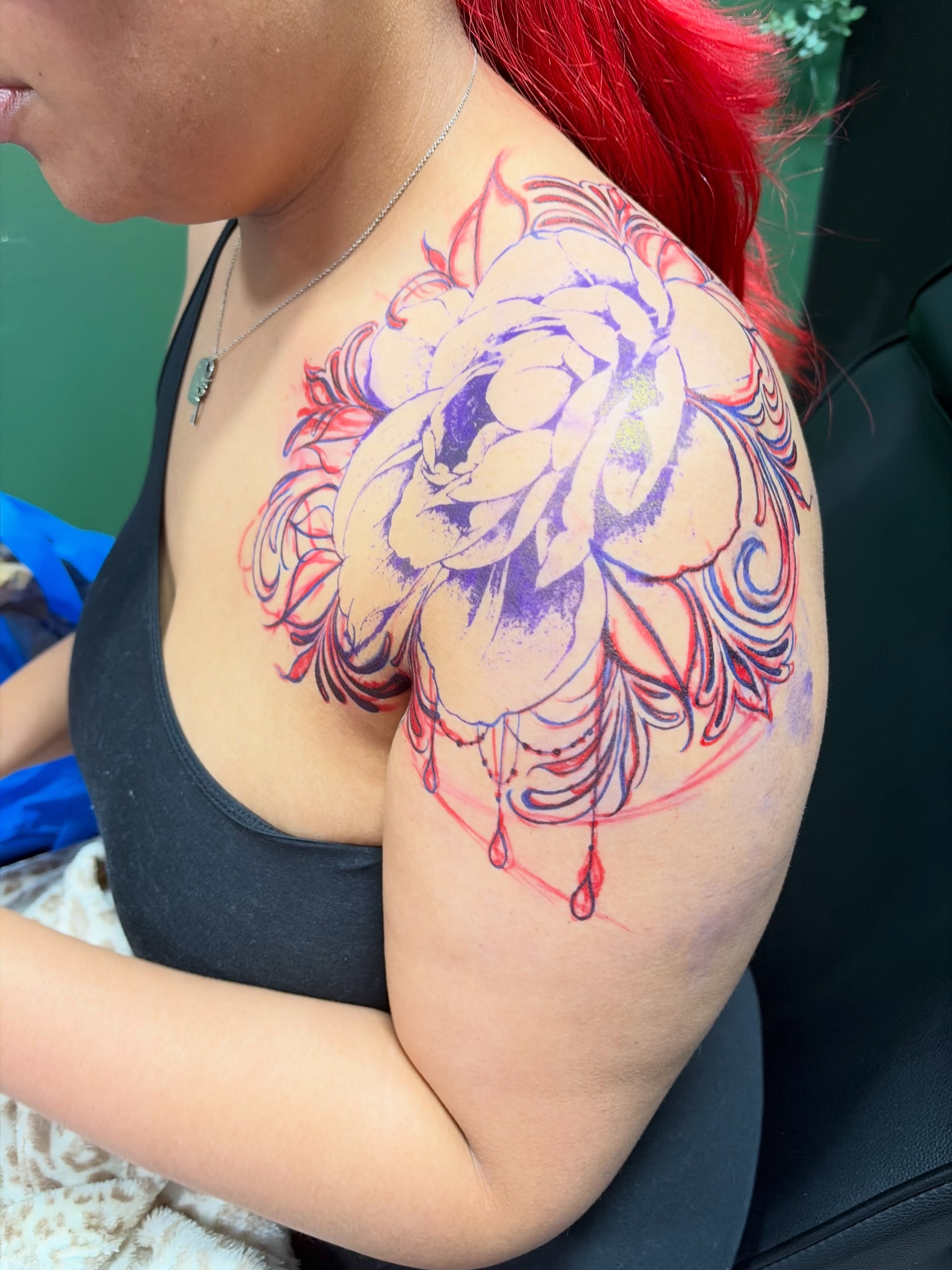 Tattoo by @tattedbytrinn — new_school, watercolor