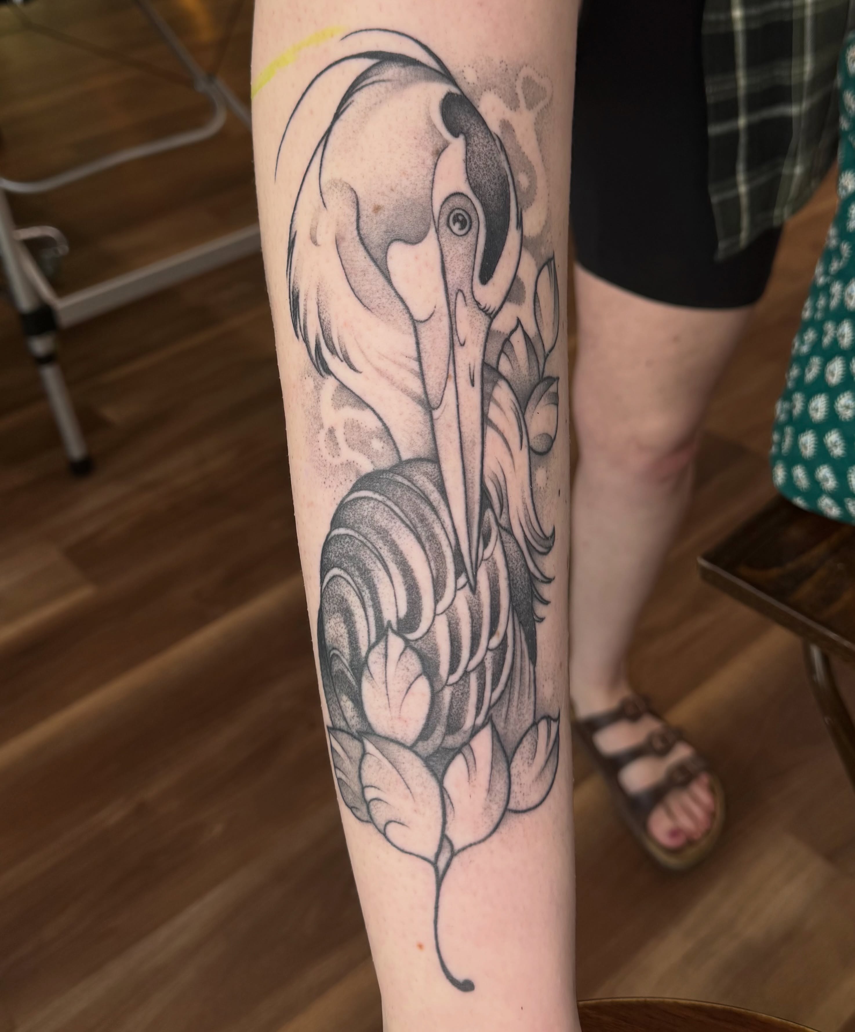 Tattoo by @allyghastly — dotwork, black_and_grey