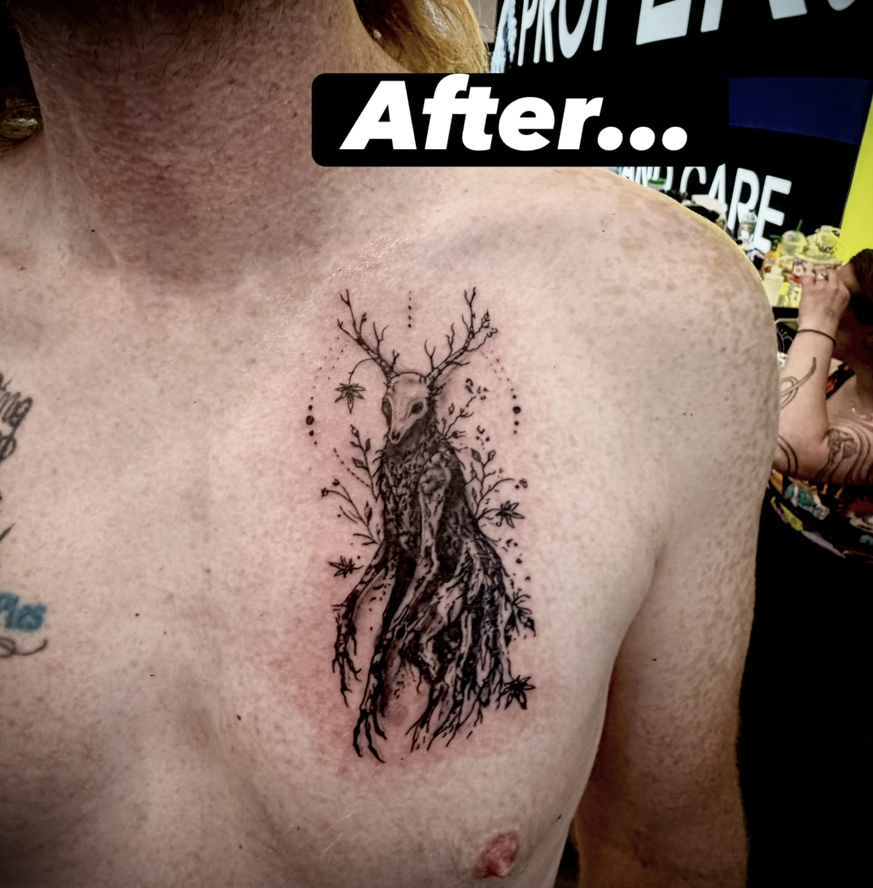 Tattoo by @dtf.tattoos — dotwork, black_and_grey