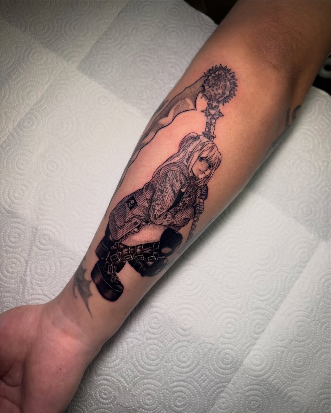 Tattoo by @create.inks — black_and_grey, realism