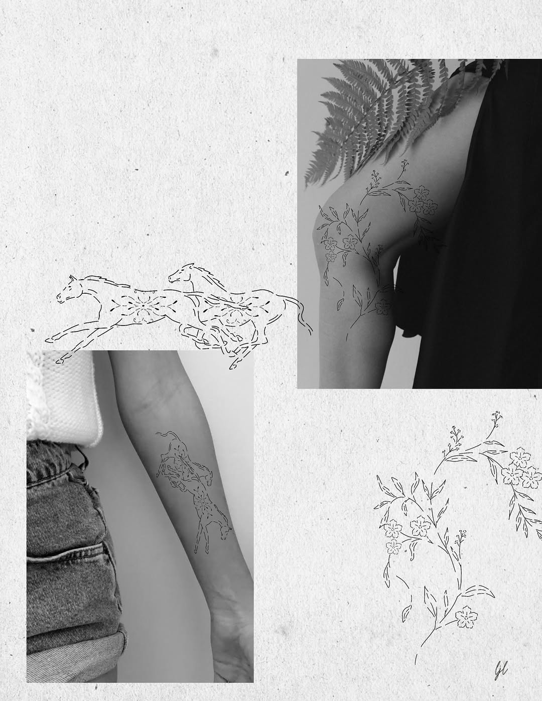 Tattoo by @lajusteligne — fine_line