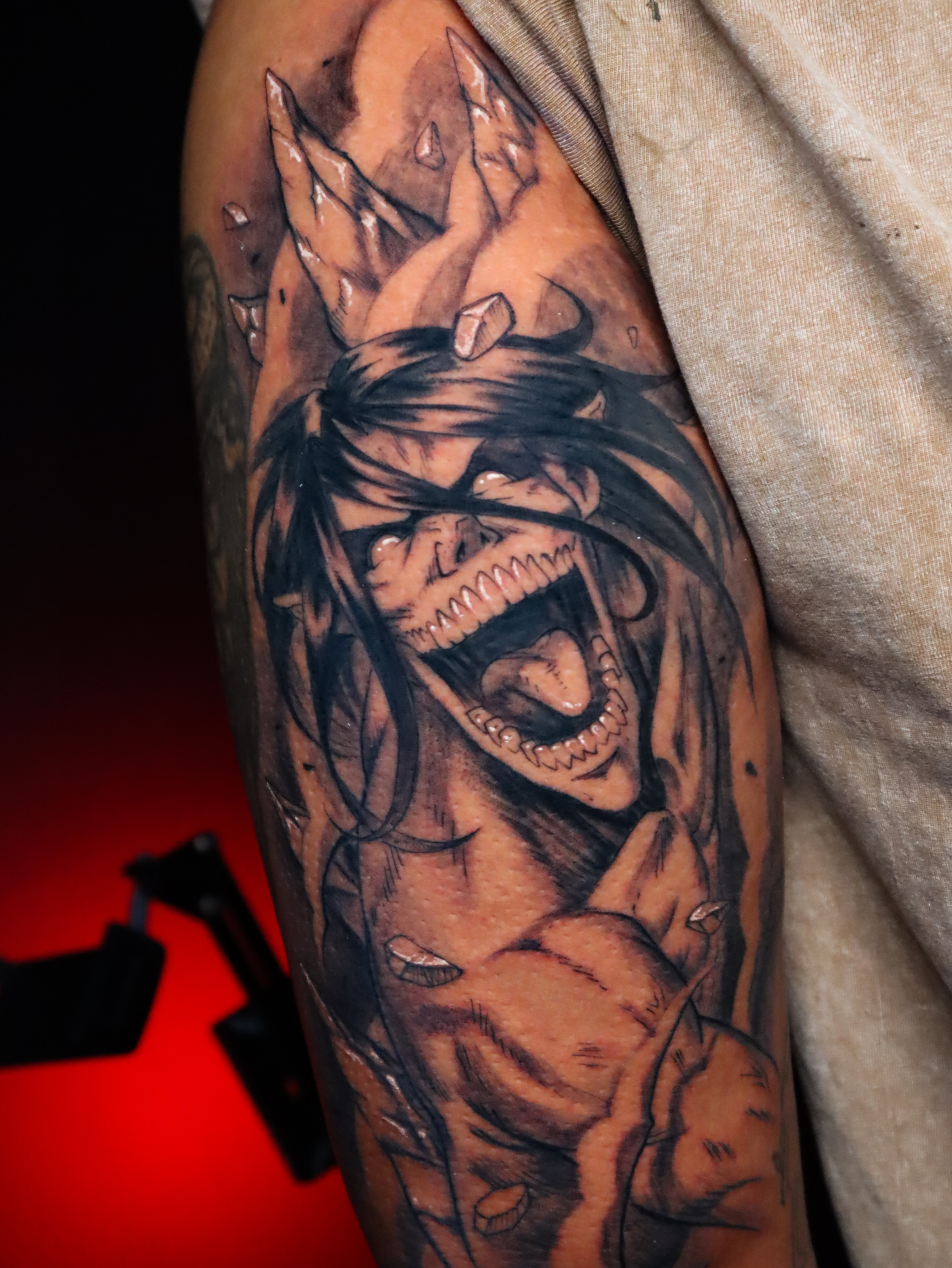 Tattoo by @jesusblones — dark_realism