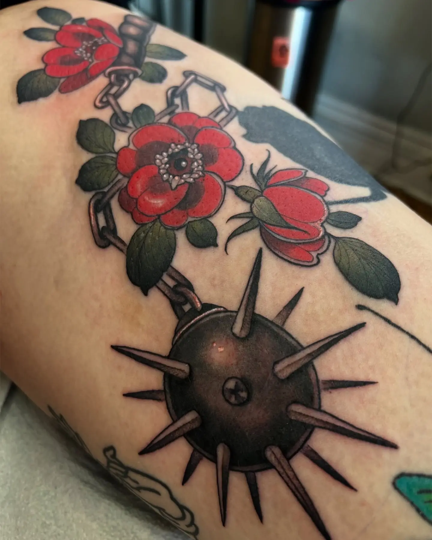 Tattoo by @erica_peebus_art — american_traditional