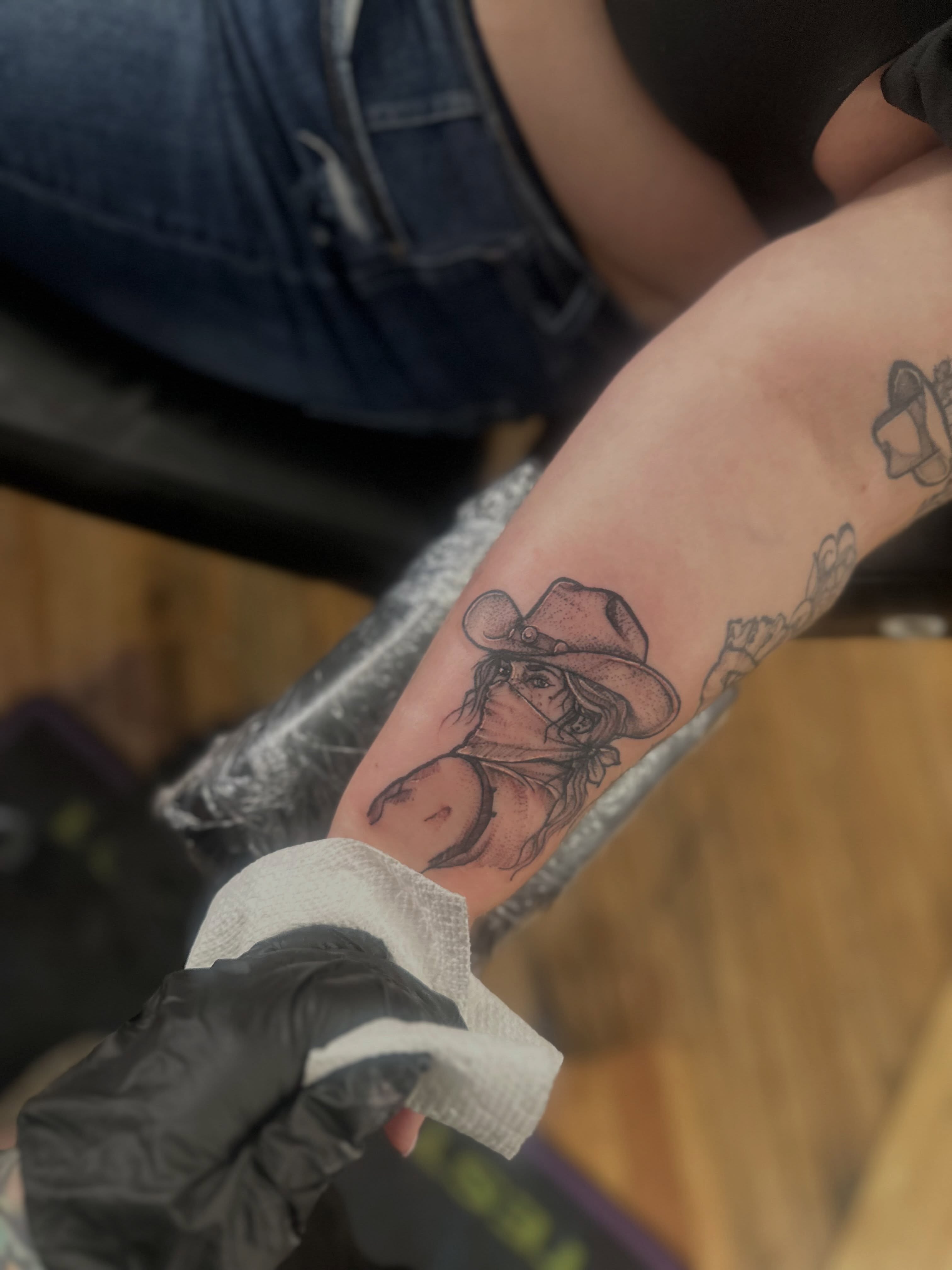 Tattoo by @highly_carver — black_and_grey
