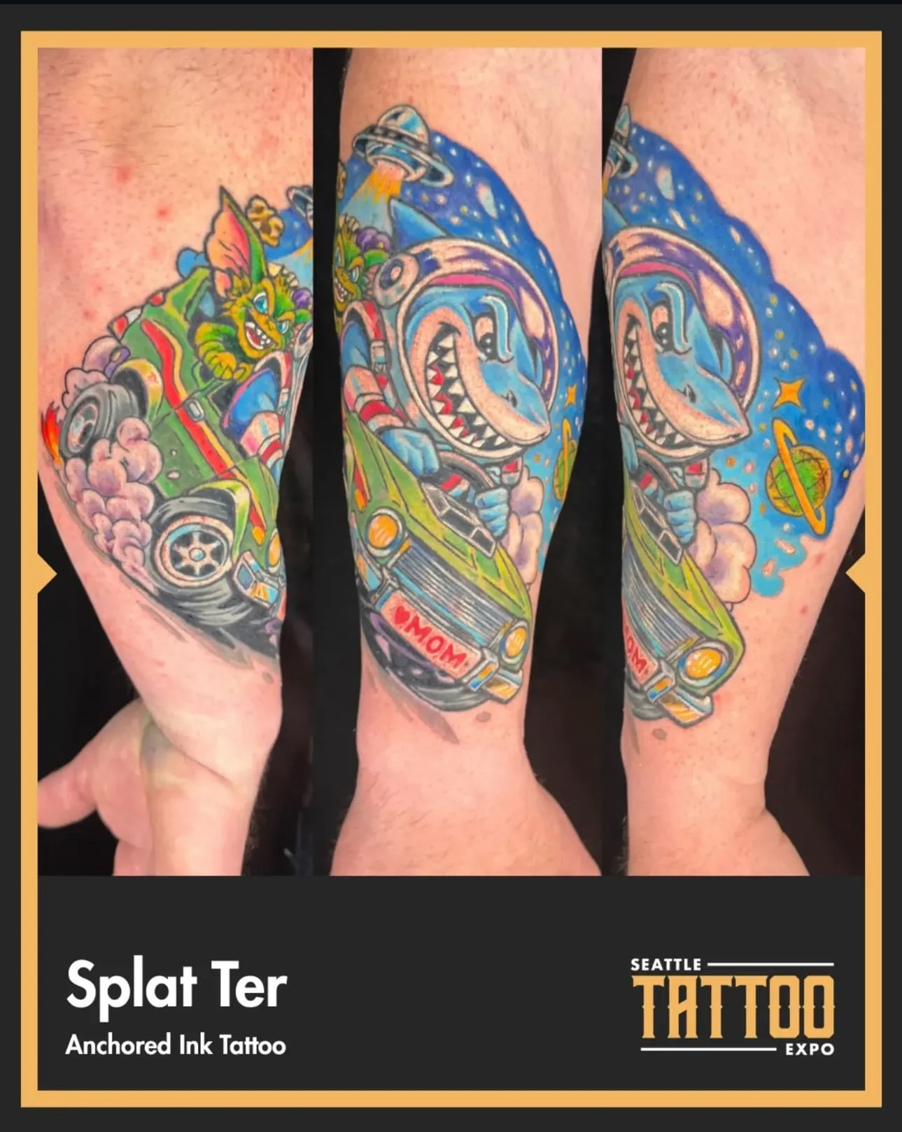 Tattoo by @splat_ter — new_school, illustrative