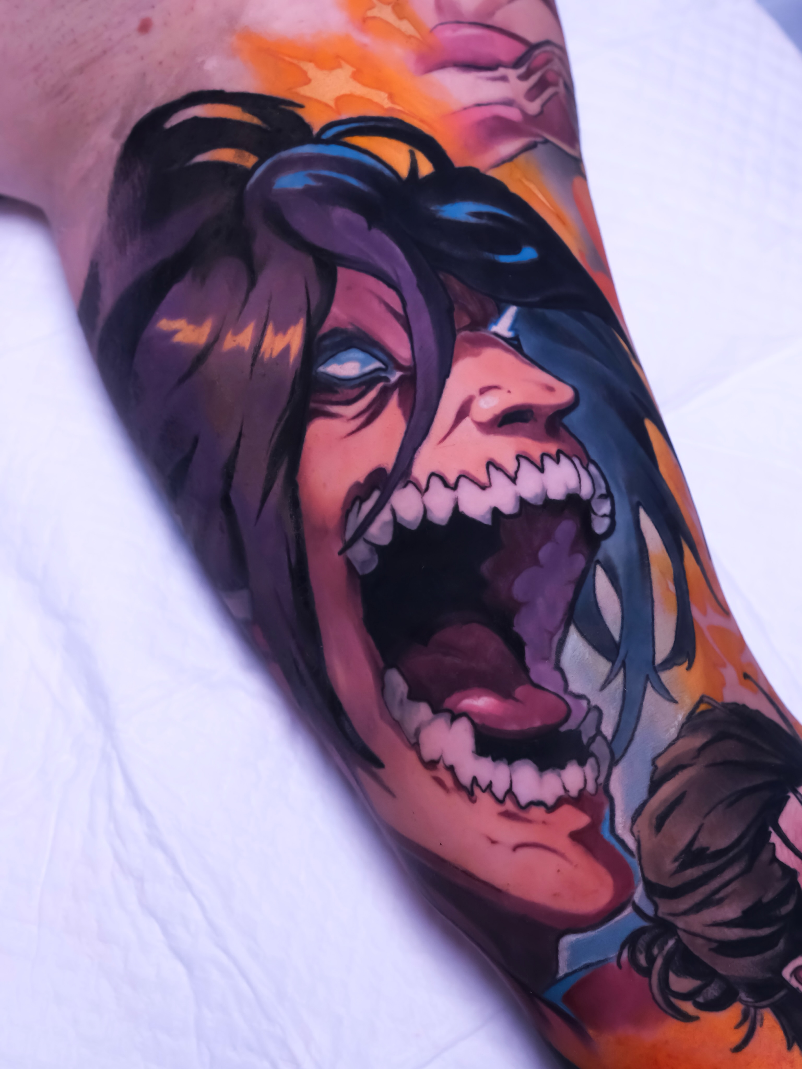 Tattoo by @harleytattooartist — dark_realism
