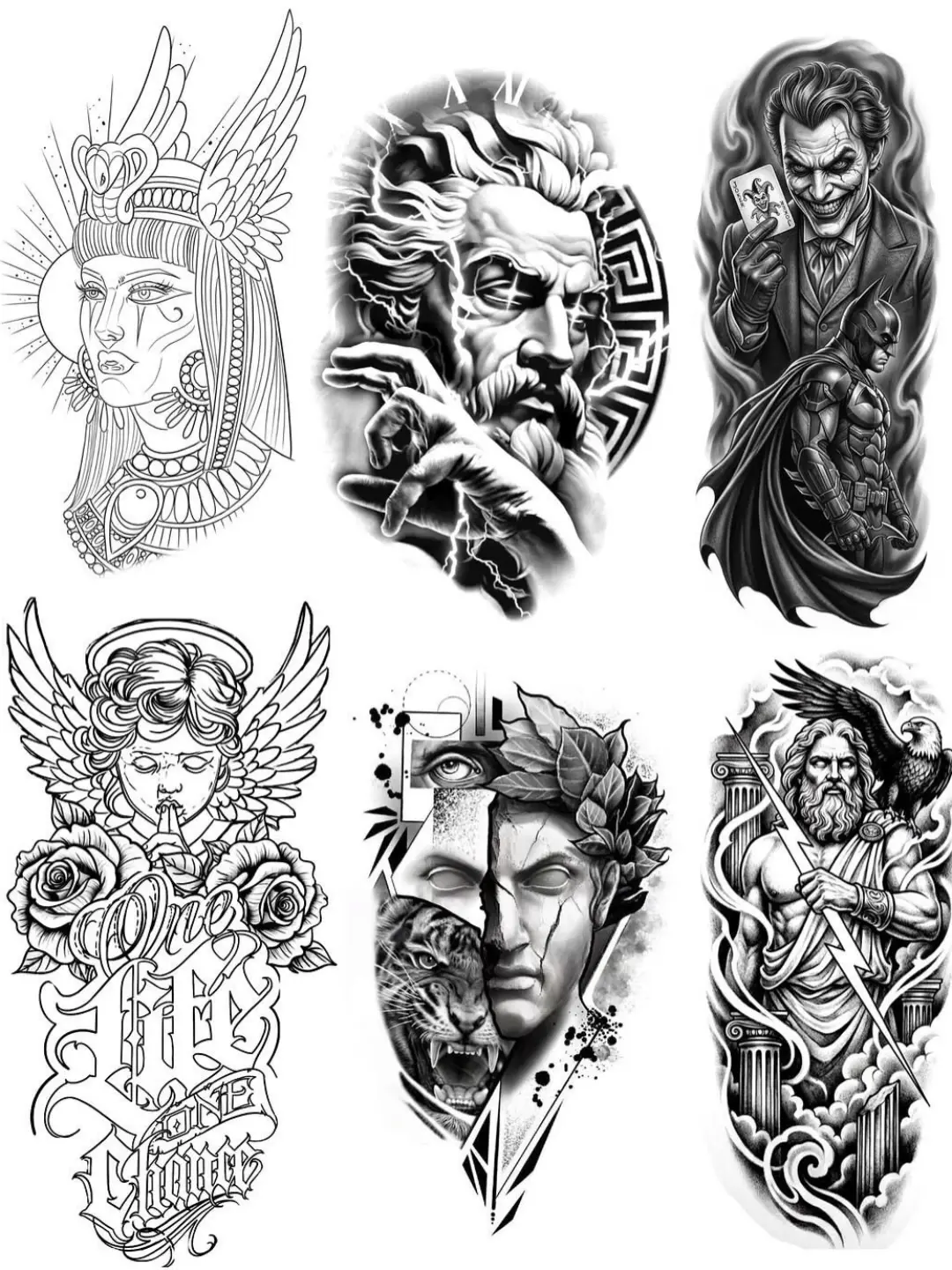 Mythological figures realism tattoo by DGzinn