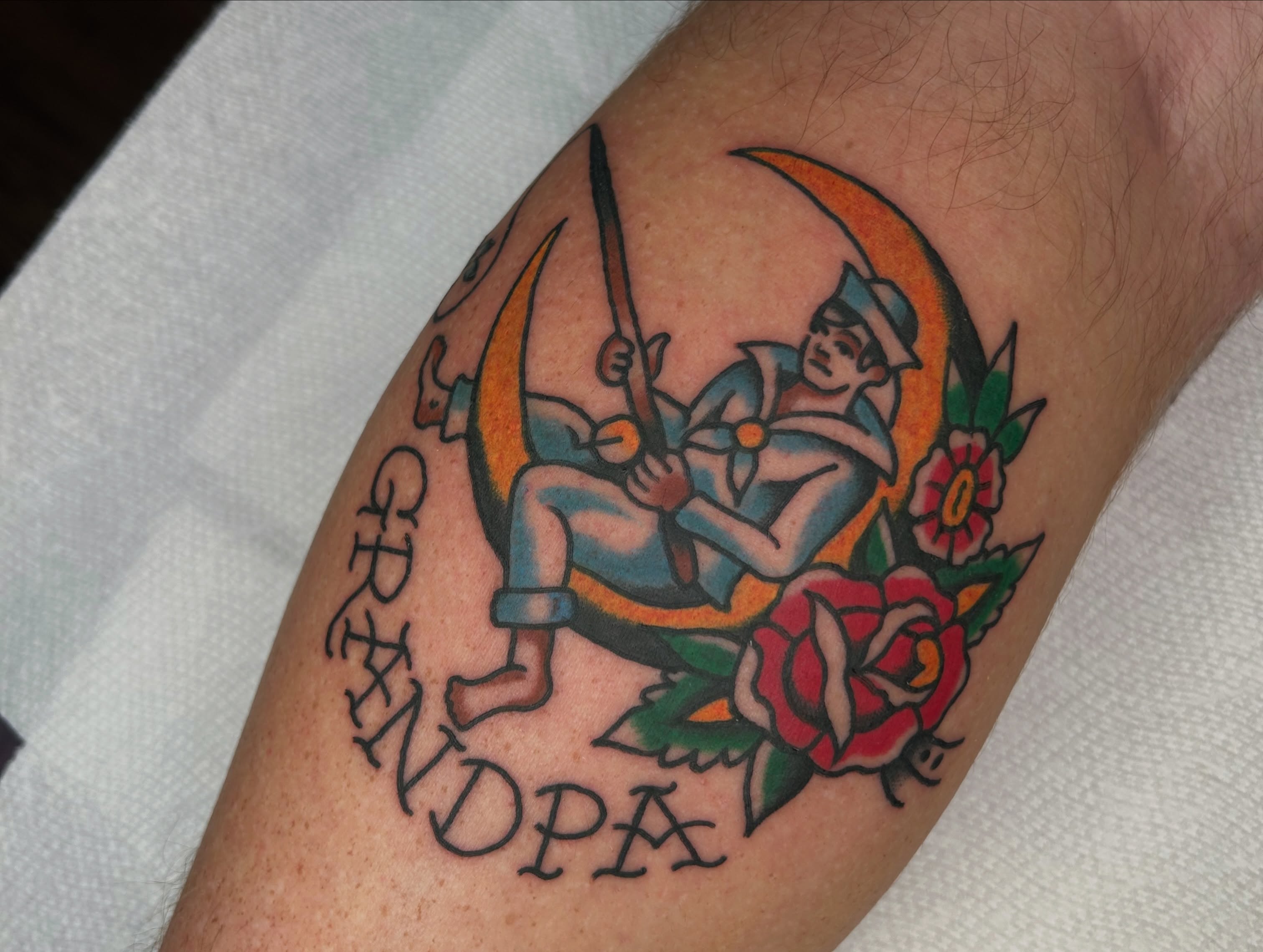 Tattoo by @bagofbones — american_traditional