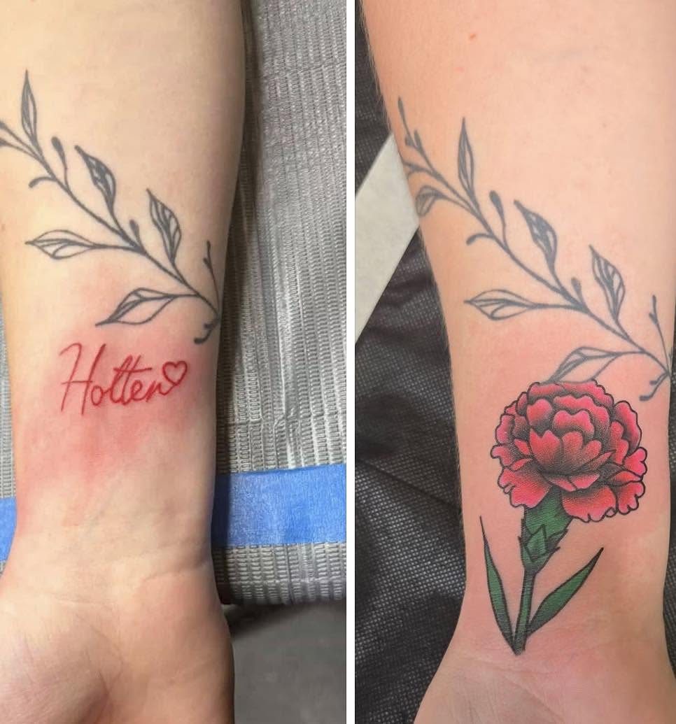 Tattoo by @glasscitytattoo — black_and_grey
