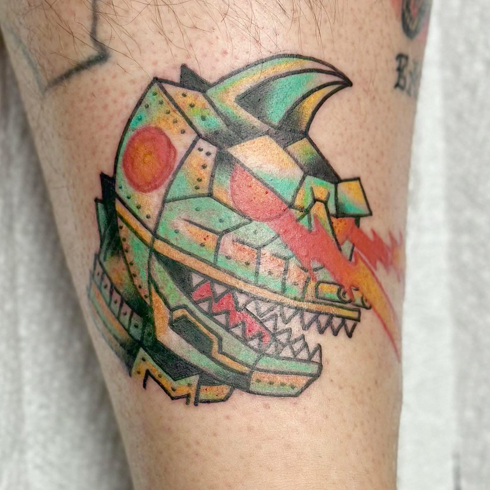 Tattoo by @princexkennethxtattoos — geometric