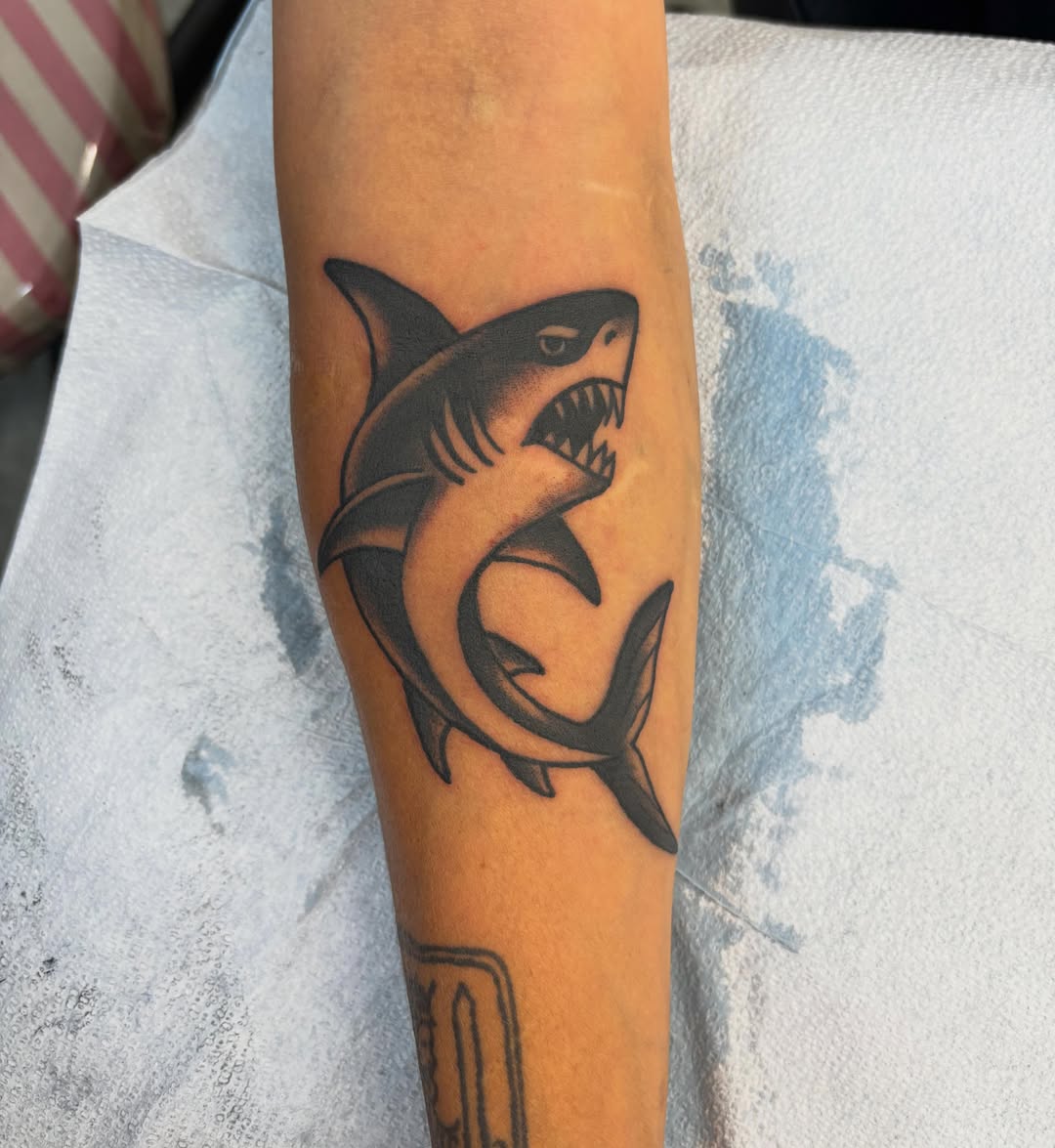Tattoo by @justanothertattoo — black_and_grey, realism