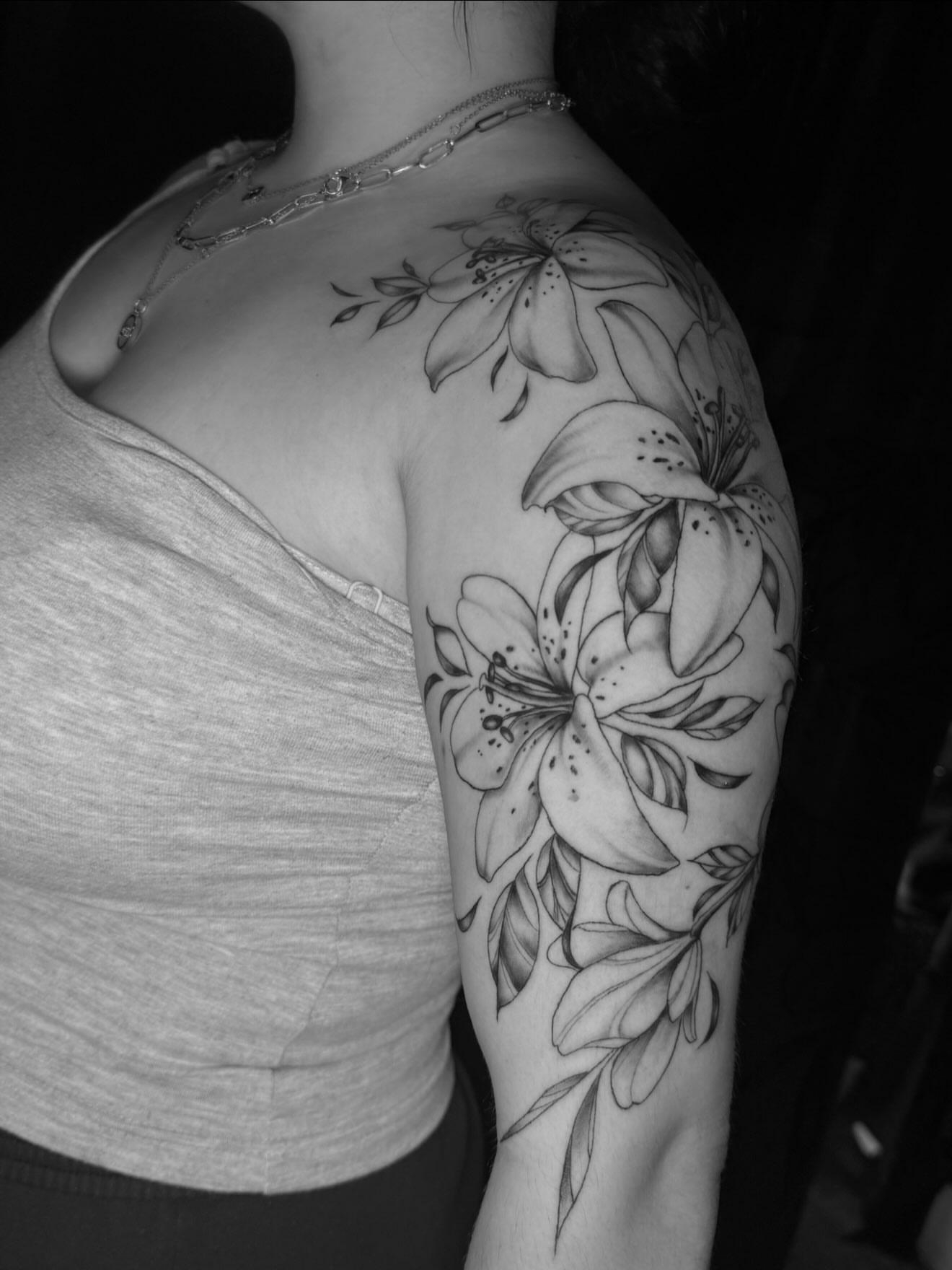 Tattoo by @rxbbbit โ black_and_grey, realism