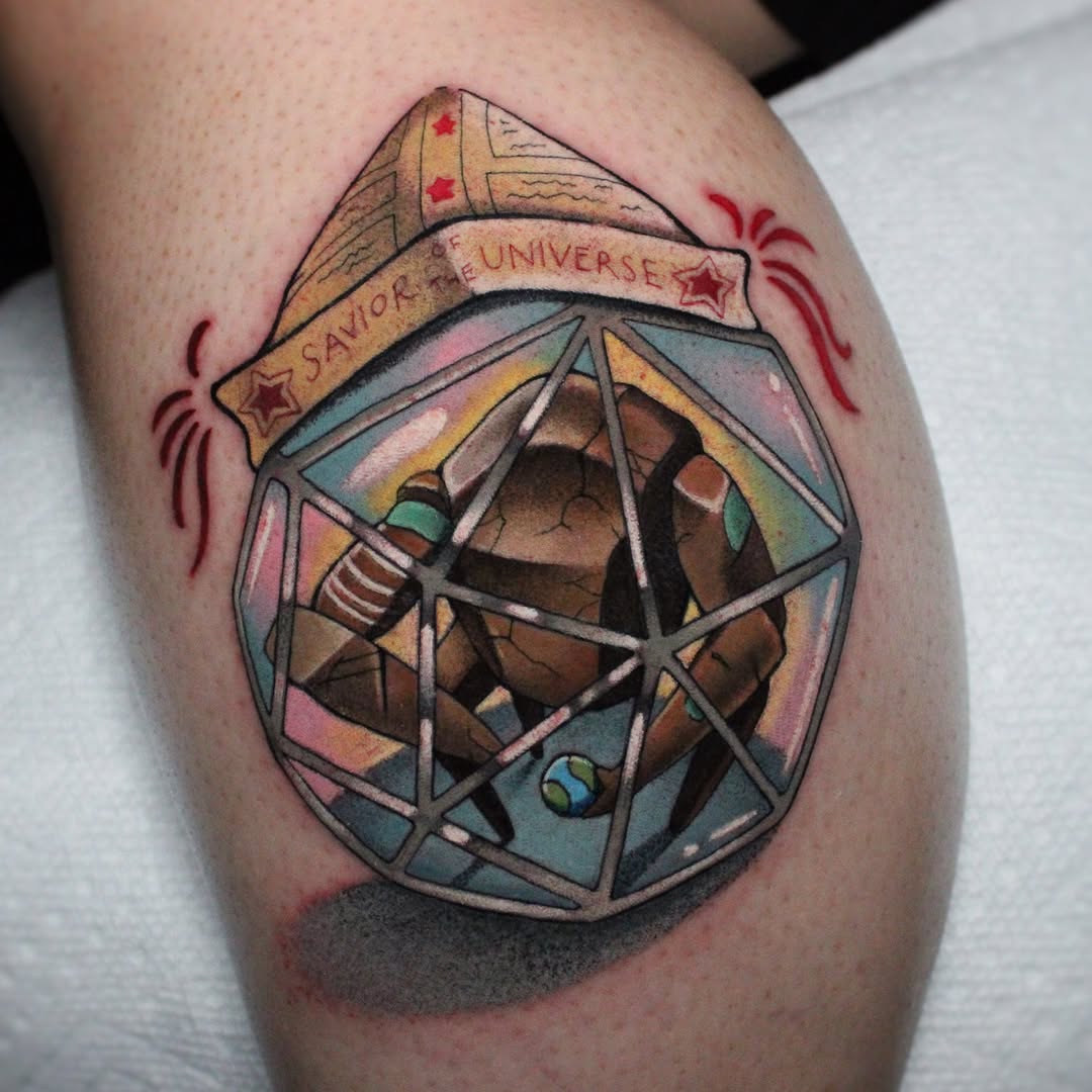 Tattoo by @kathleensanders — geometric