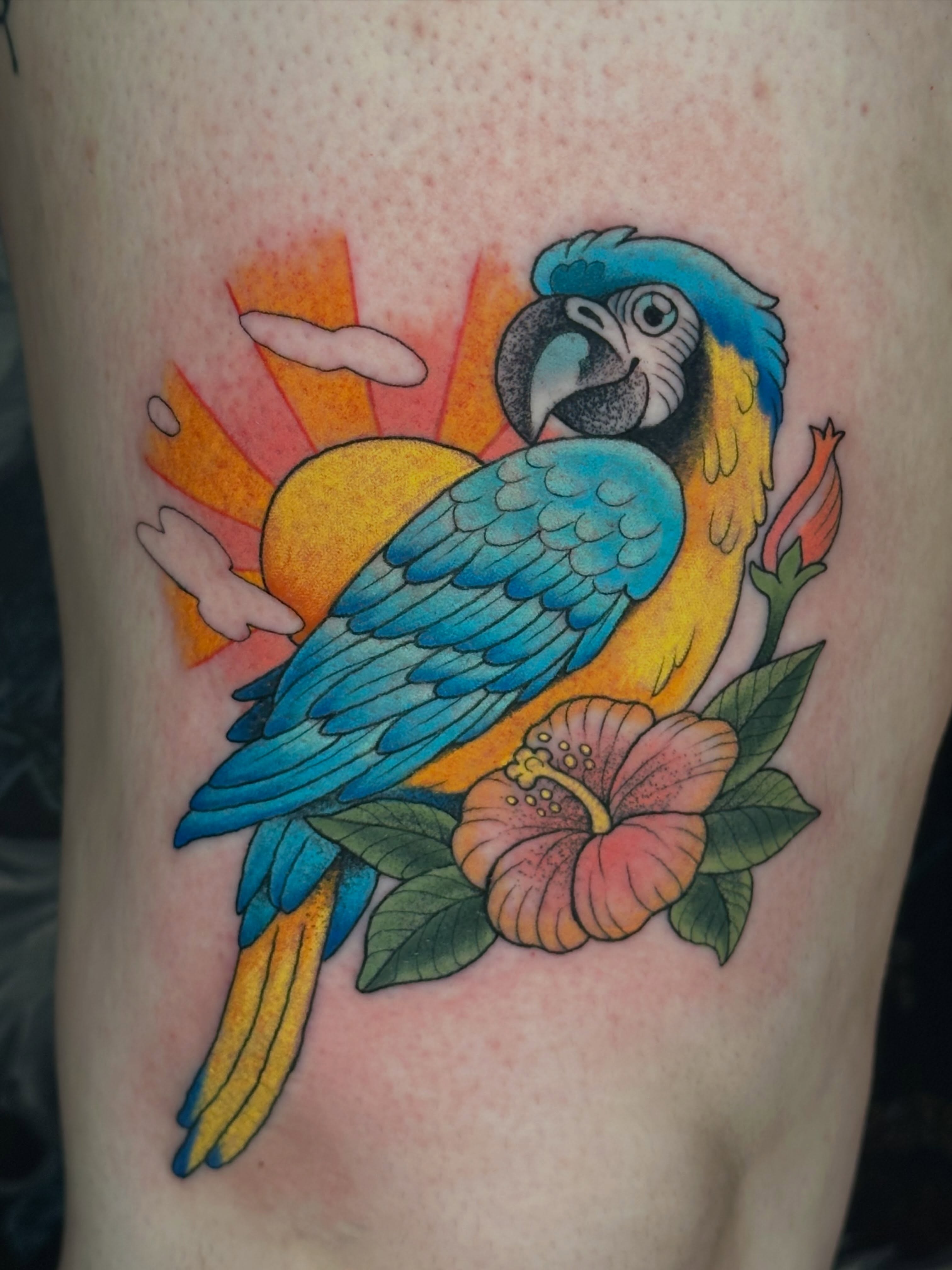 Tattoo by @beachw00f — american_traditional