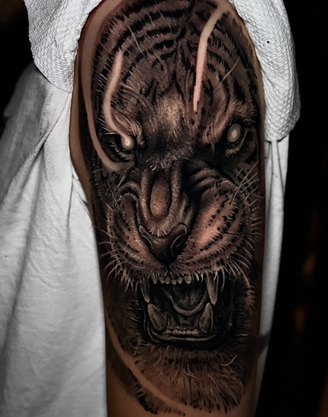 Tattoo by @commonwealthtattoo757 — realism, dark_realism