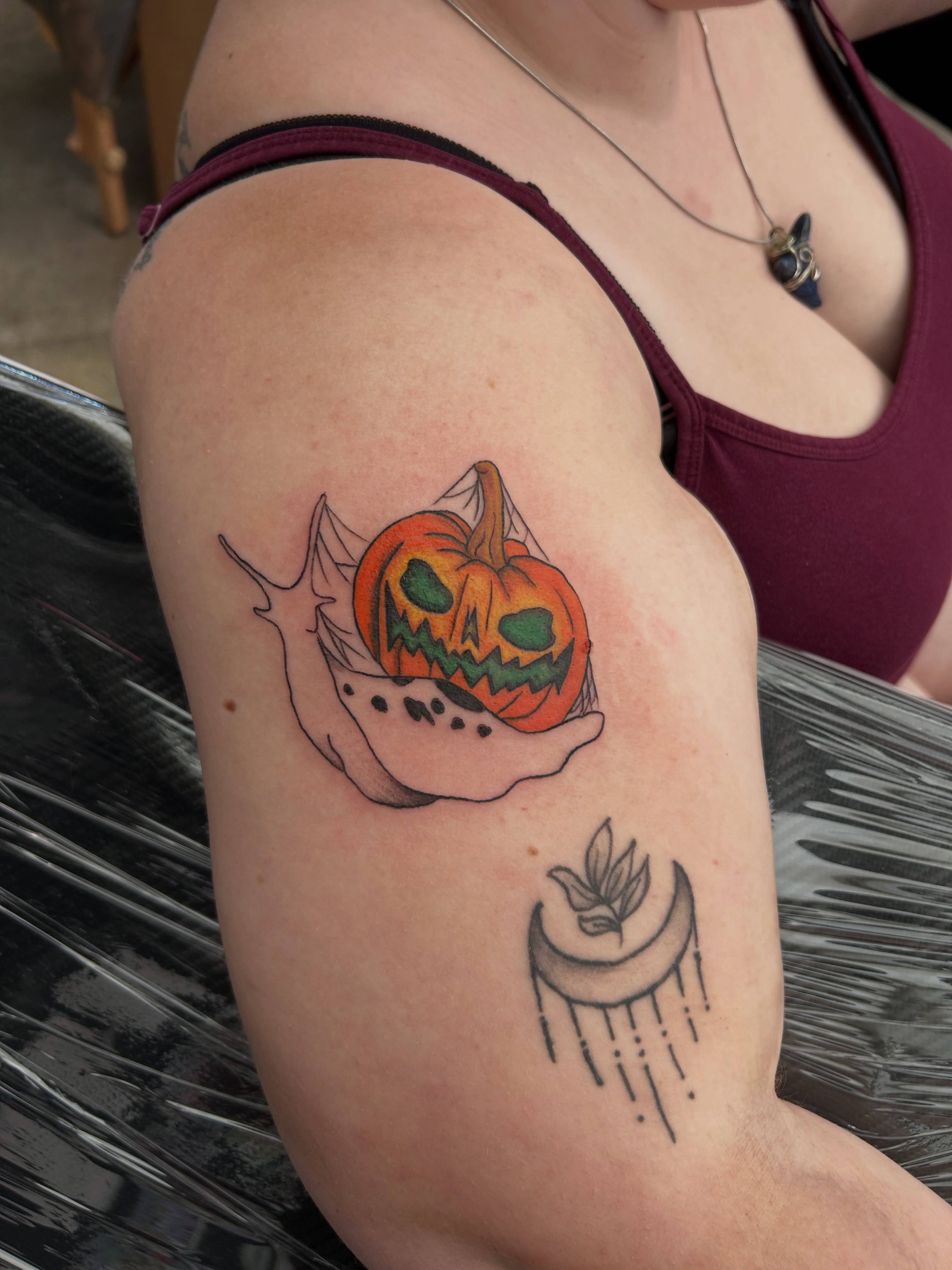 Tattoo by @jessicag_tattoos β trash_polka