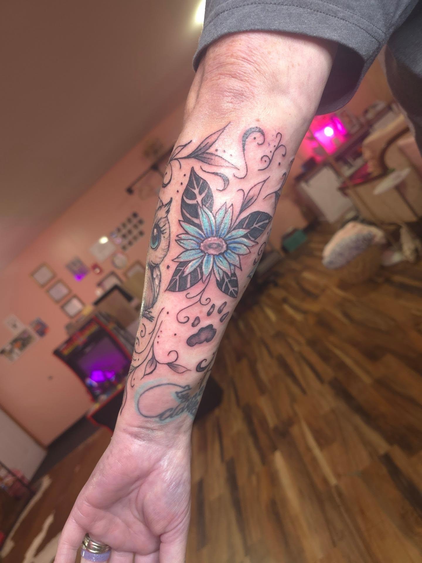Tattoo by @kennedy_novella — dotwork