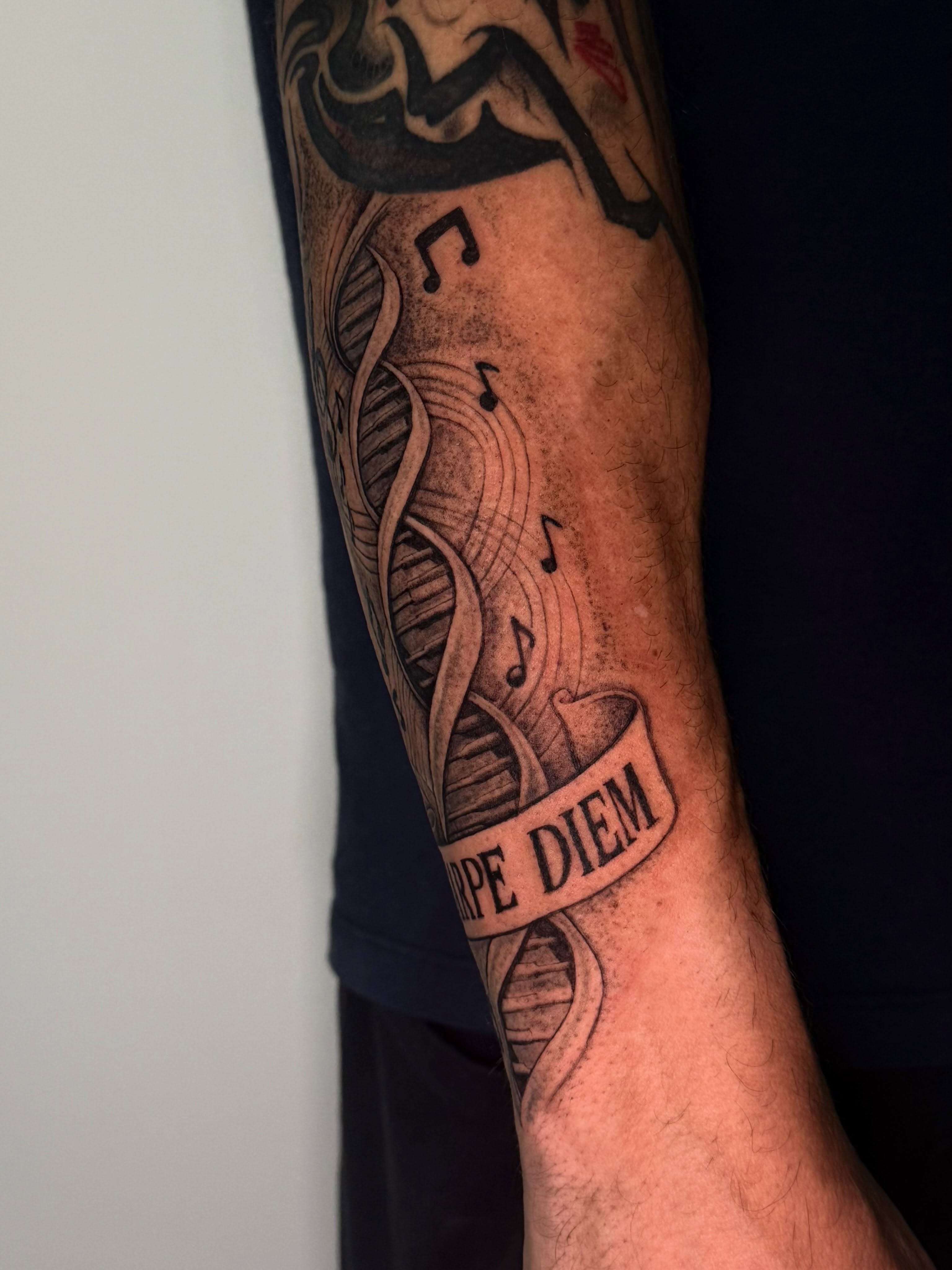 Tattoo by @javier_jimenez_tattoo_ — black_and_grey