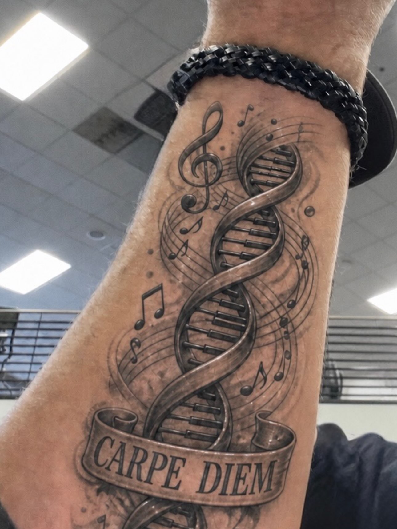 Tattoo by @javier_jimenez_tattoo_ — black_and_grey, realism