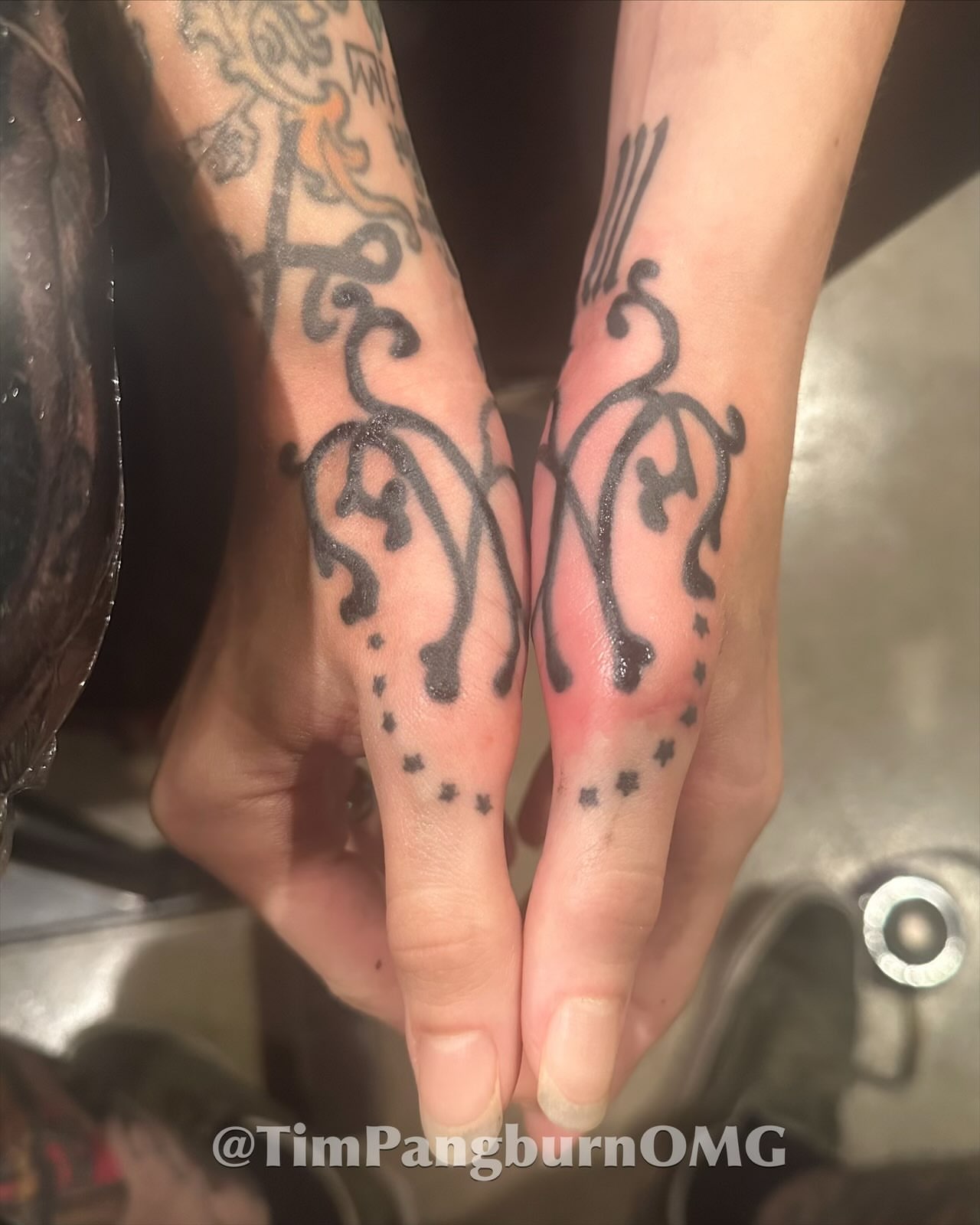 Tattoo by @timpangburnomg — dotwork