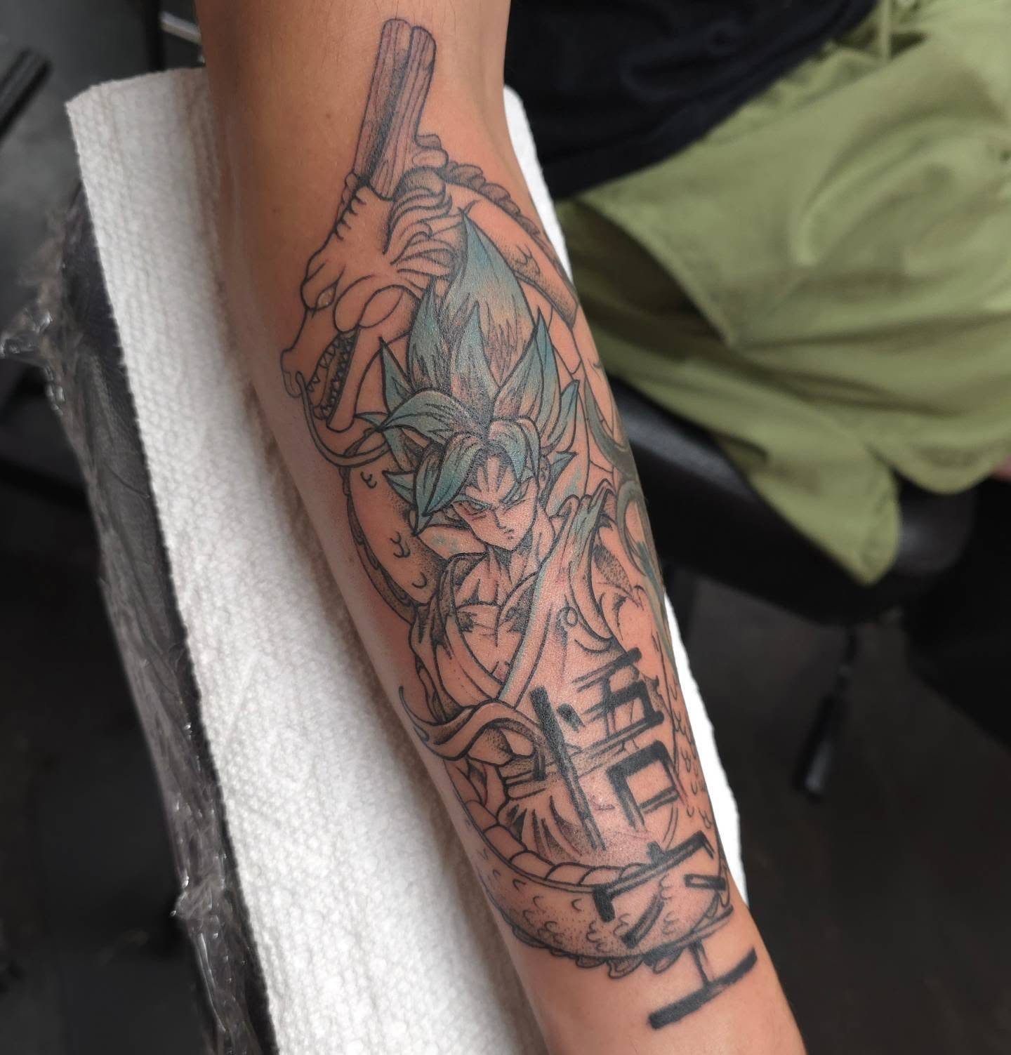 Tattoo by @littleshadowtattoos — anime